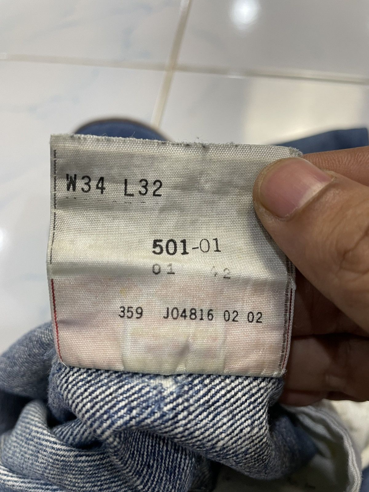 Levi's Vintage Levi’s 501 Distressed Jeans Size US 32 / EU 48 - 8 Thumbnail