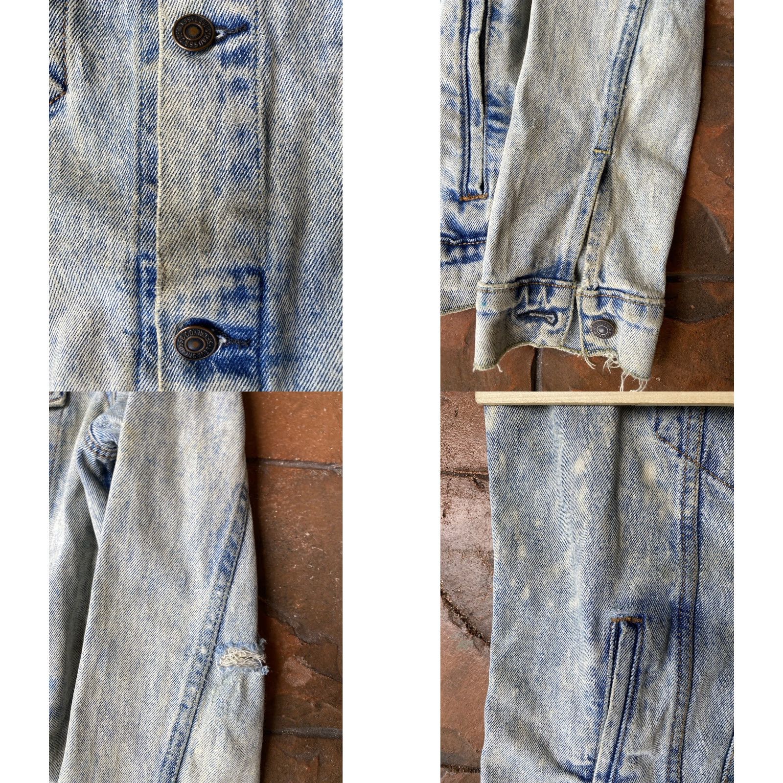 Levi's VINTAGE Levi's Trucker Denim Jacket Men Medium Blue 90s Y2K Distressed Lightweight All Seasons Size US M / EU 48-50 / 2 - 8 Thumbnail
