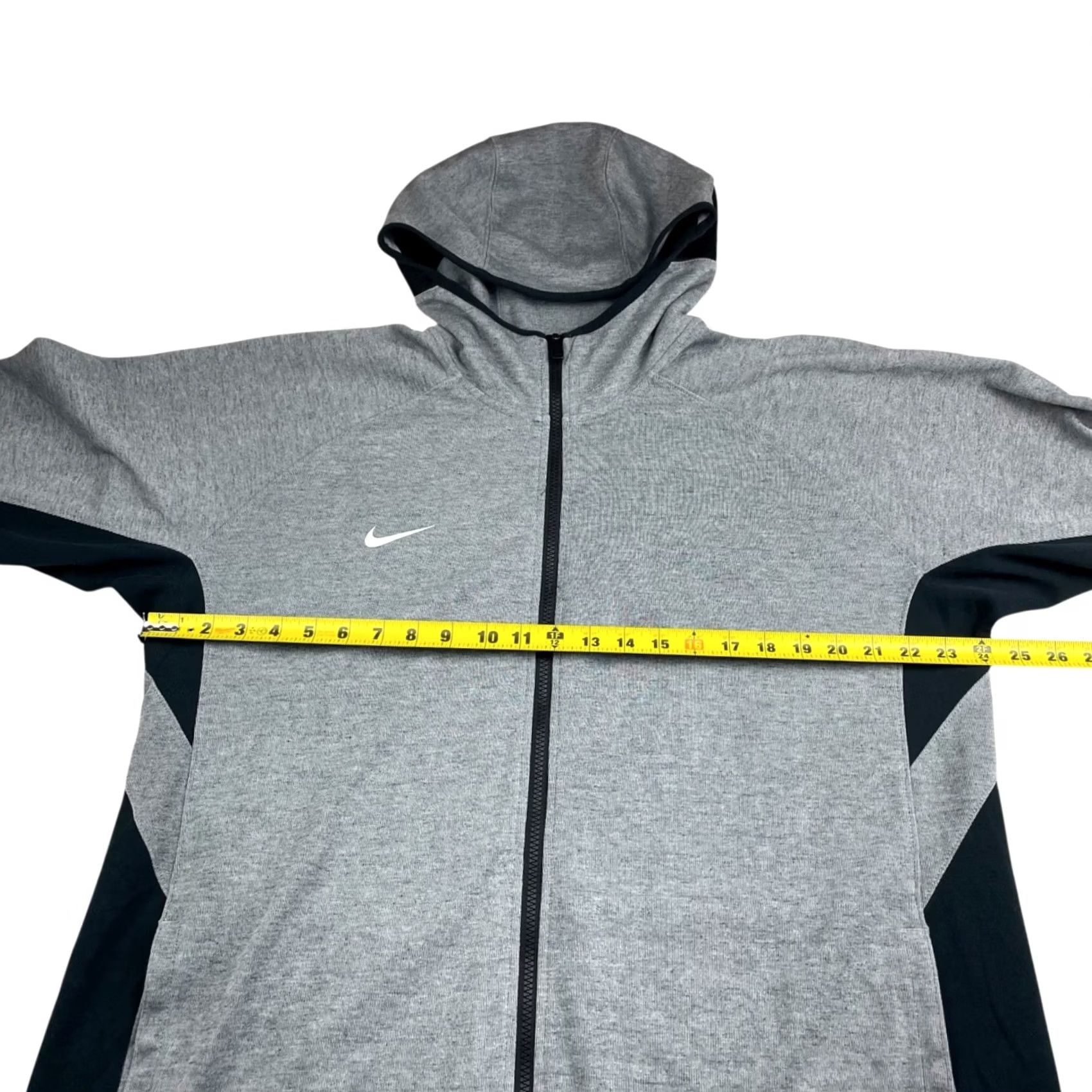 Nike Nike Men's Showtime Hoodie Full Zip Gray XL Hoodie Mens XL Gray Nike Showtime Full Zip Hoodie Size US XL / EU 56 / 4 - 8 Thumbnail