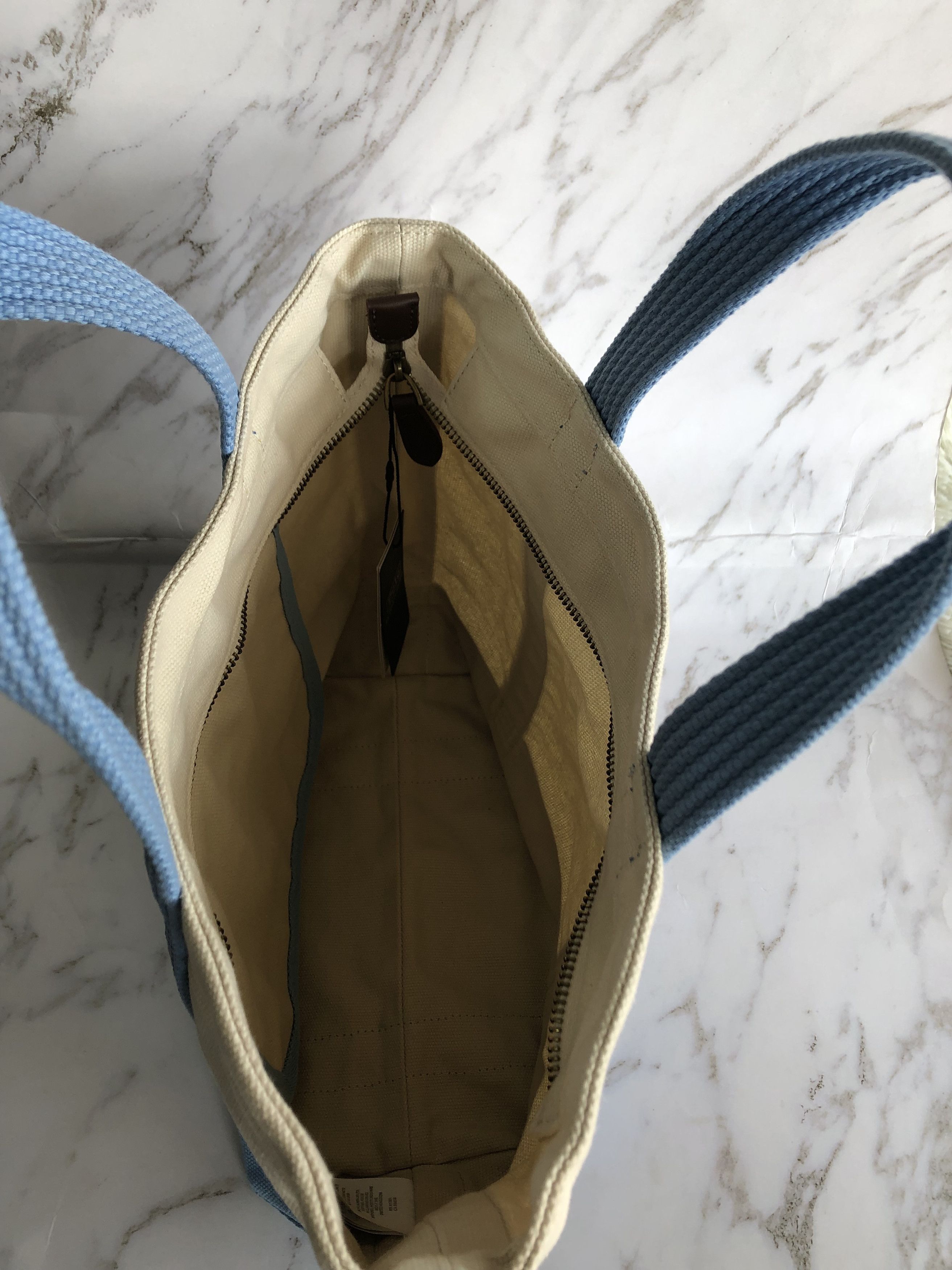Polo Ralph Lauren Polo Ralph Lauren Small Canvas Polo Bear Tote Bag Size ONE SIZE - 5 Thumbnail