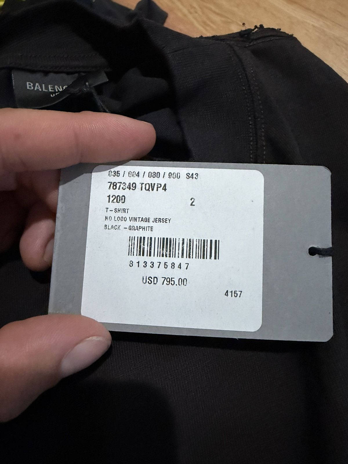 Balenciaga Balenciaga No logo shirt Size US L / EU 52-54 / 3 - 4 Thumbnail