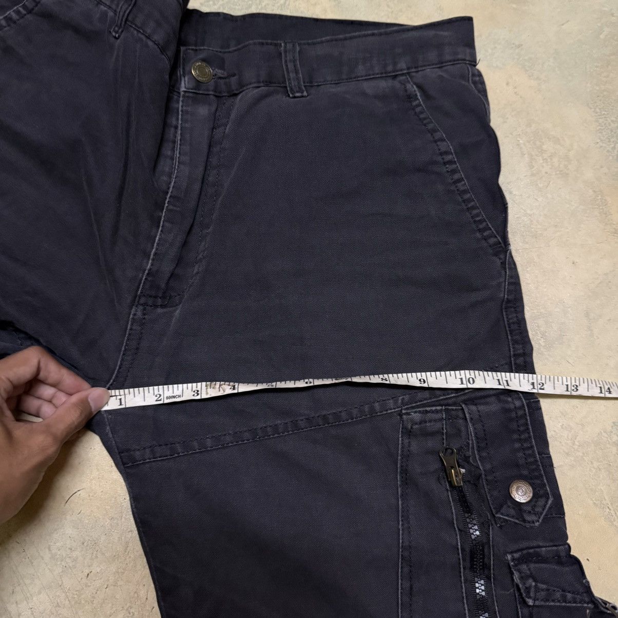 Japanese Brand Distressed Cargo Multi pockets Pants Size US 36 / EU 52 - 10 Thumbnail