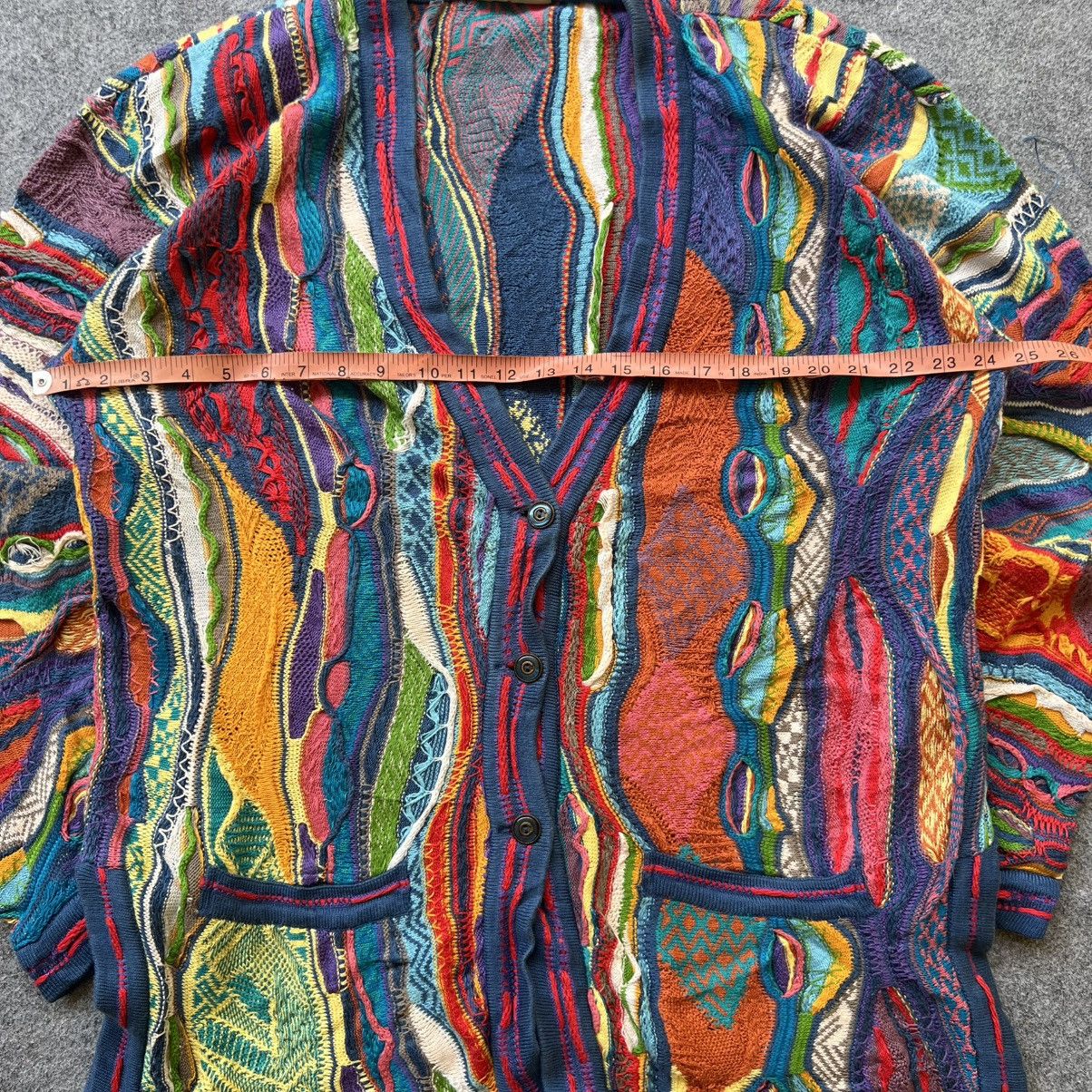 Coogi × Vintage Crazy Vintage Coogi 3D Cable Knit Sweater Size US L / EU 52-54 / 3 - 7 Thumbnail