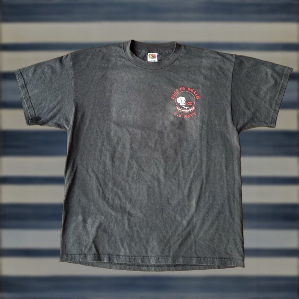 Fruit Of The Loom VINTAGE U.S. Navy's Attack Squadron 12 T-Shirt XL Military Plane USA Size US XL / EU 56 / 4 - 1 Thumbnail