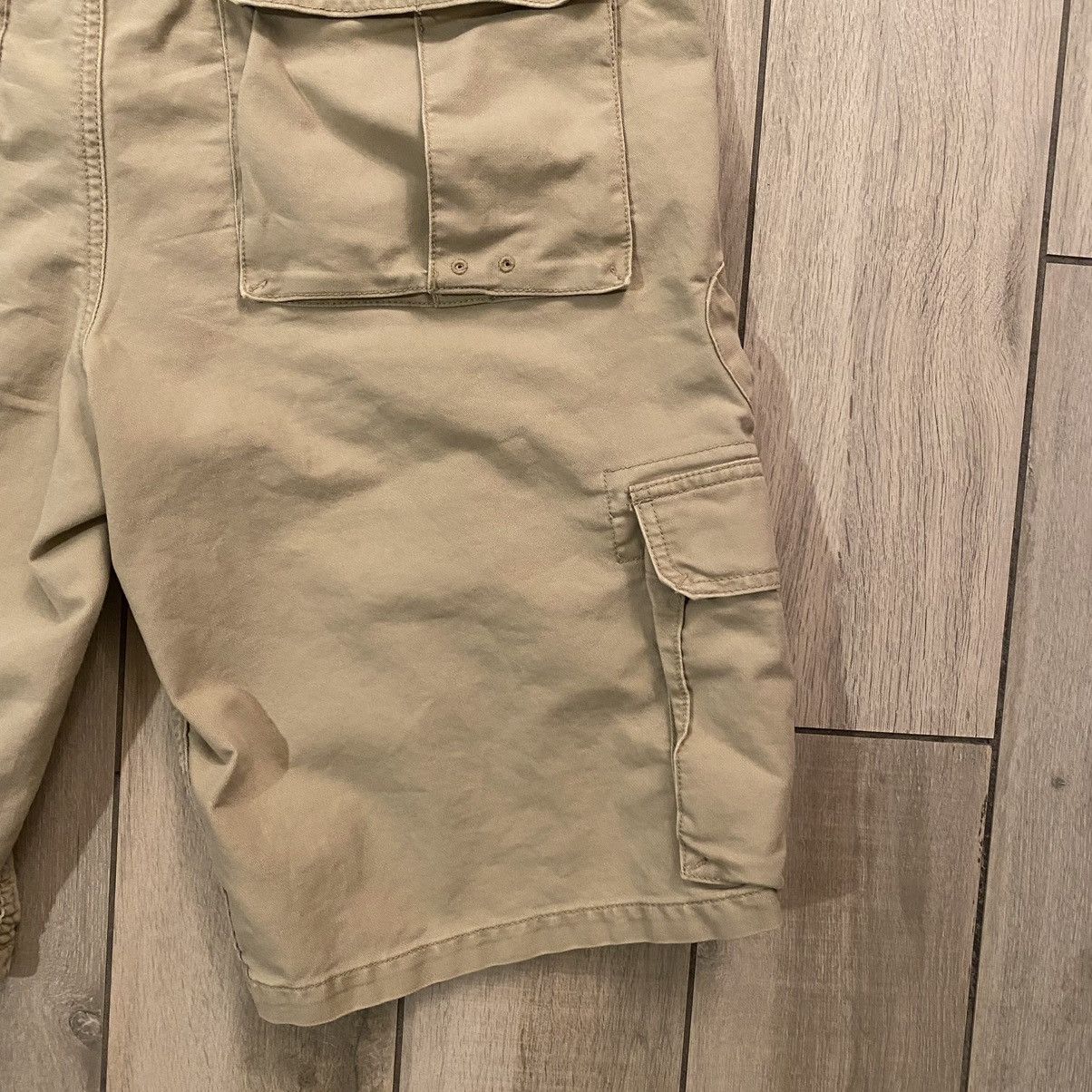 Element × JNCO × Southpole Vintage Y2K Earth Tone Tan Element Baggy Cargo Shorts 38 Size US 38 / EU 54 - 12 Thumbnail