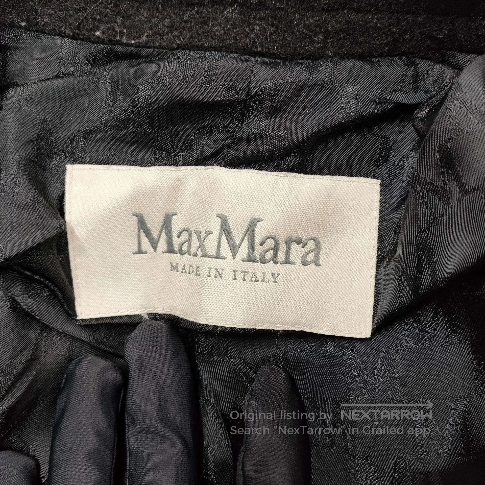 Other Maxmara Cashmere Coat Black. Size US M / EU 48-50 / 2 - 2 Thumbnail