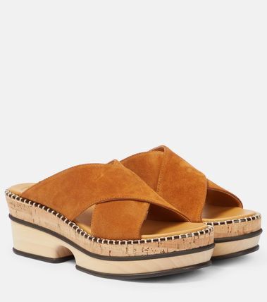 image of Chloe O1Loc1C0424 Laia Mule Shoess In Caramello Shoes, Women's (Size 10)