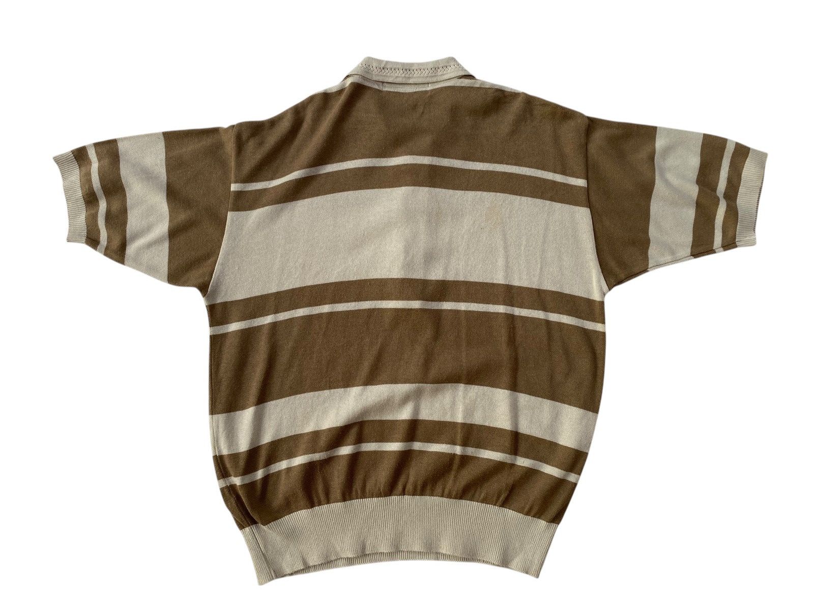 Golden Bear × Vintage Vtg Golden Bear Polo Knitwear Sweater Size US M / EU 48-50 / 2 - 2 Thumbnail
