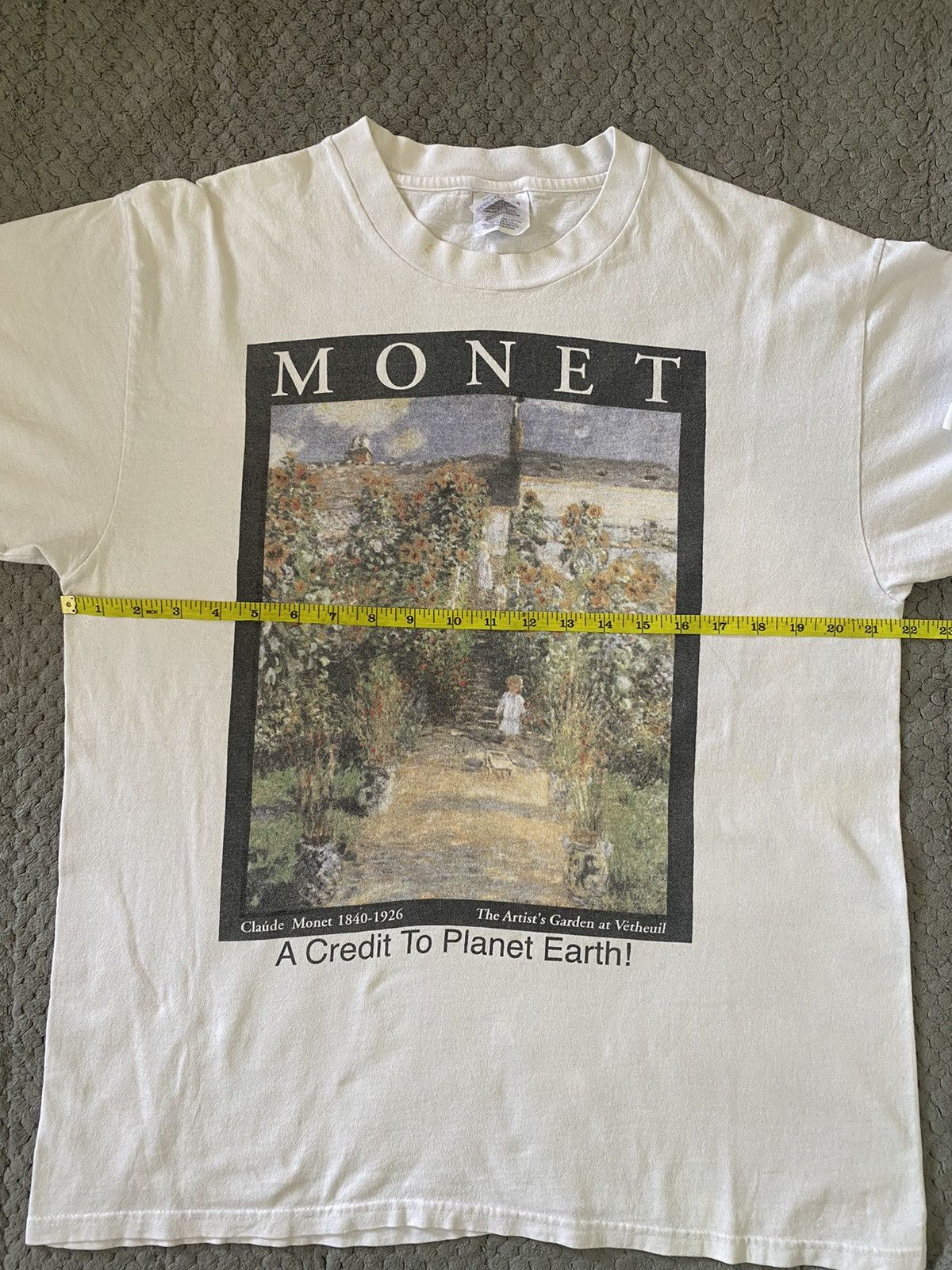Monet Vintage 90s MONET ART TEES Size US L / EU 52-54 / 3 - 6 Thumbnail