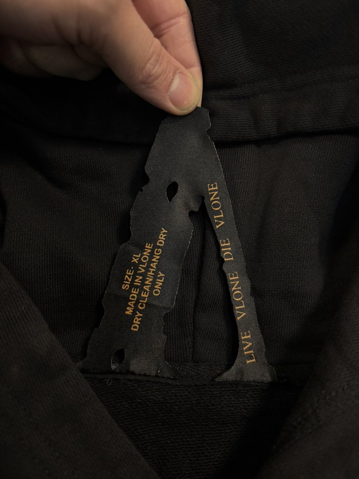 Vlone Vlone Friends Rhinstone Hoodie, Black Size US XL / EU 56 / 4 - 6 Thumbnail