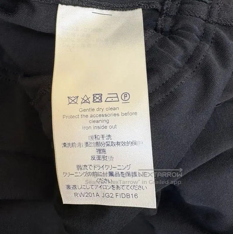 Louis Vuitton Louis Vuitton Black Cotton Short Sleeve Dress . Size L / US 10 / IT 46 - 7 Thumbnail