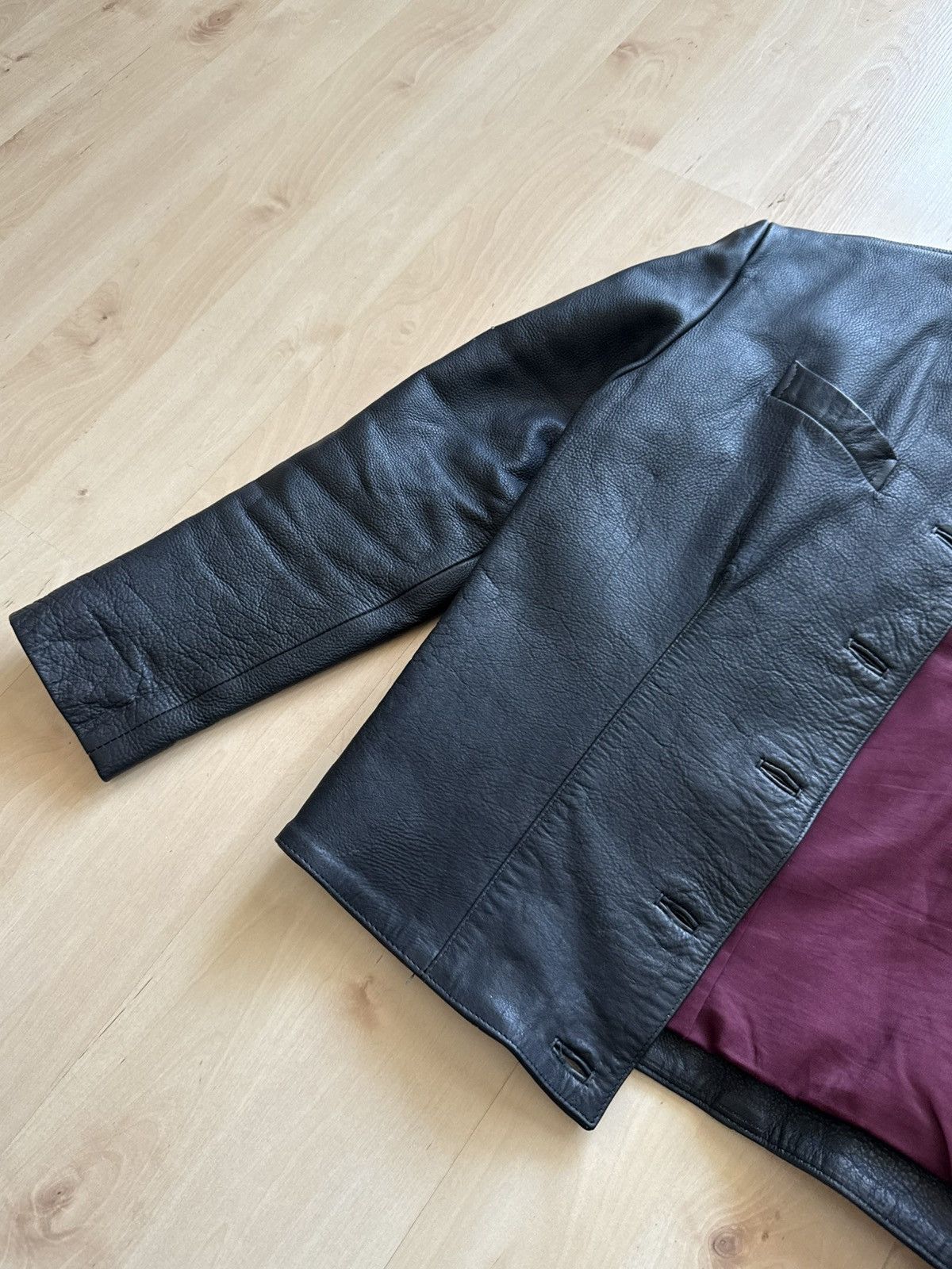 Vintage Wild Cats Vintage leather jacket retro nfl Size M / US 6-8 / IT 42-44 - 11 Thumbnail