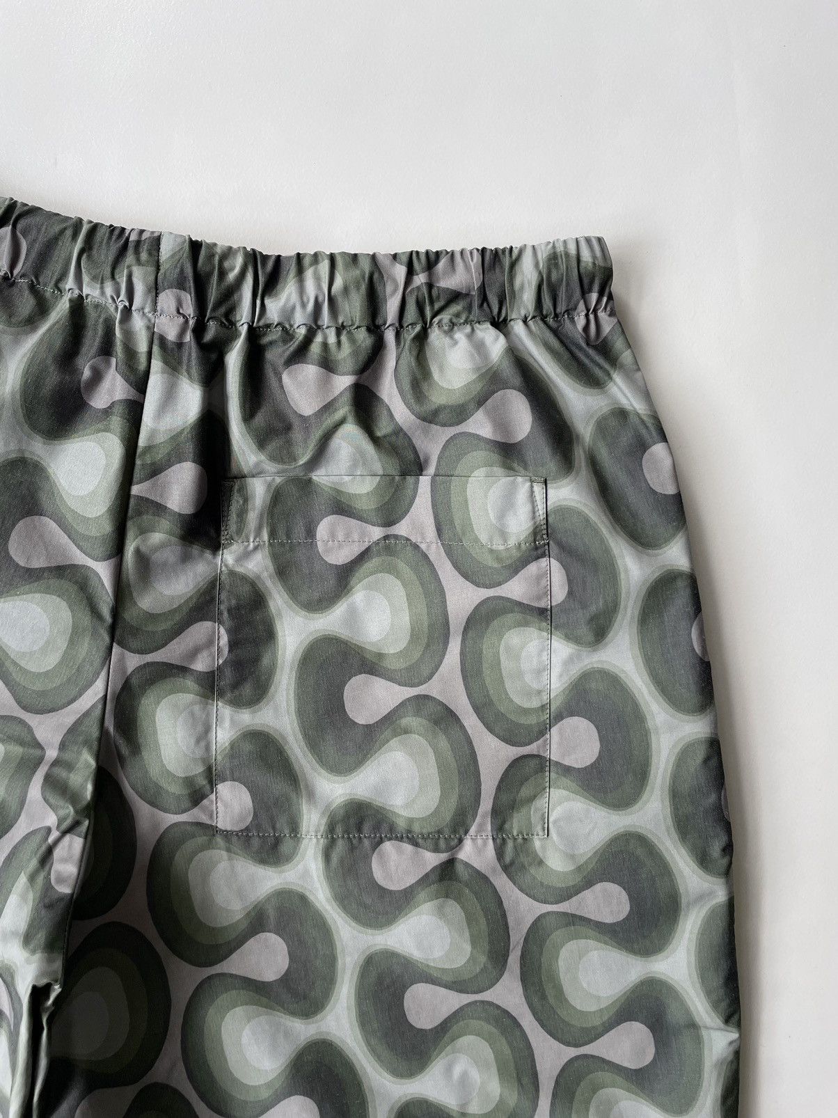 Dries Van Noten S/S 24 70s Print ‘Piperi’ Nylon Shorts Size US 32 / EU 48 - 15 Thumbnail
