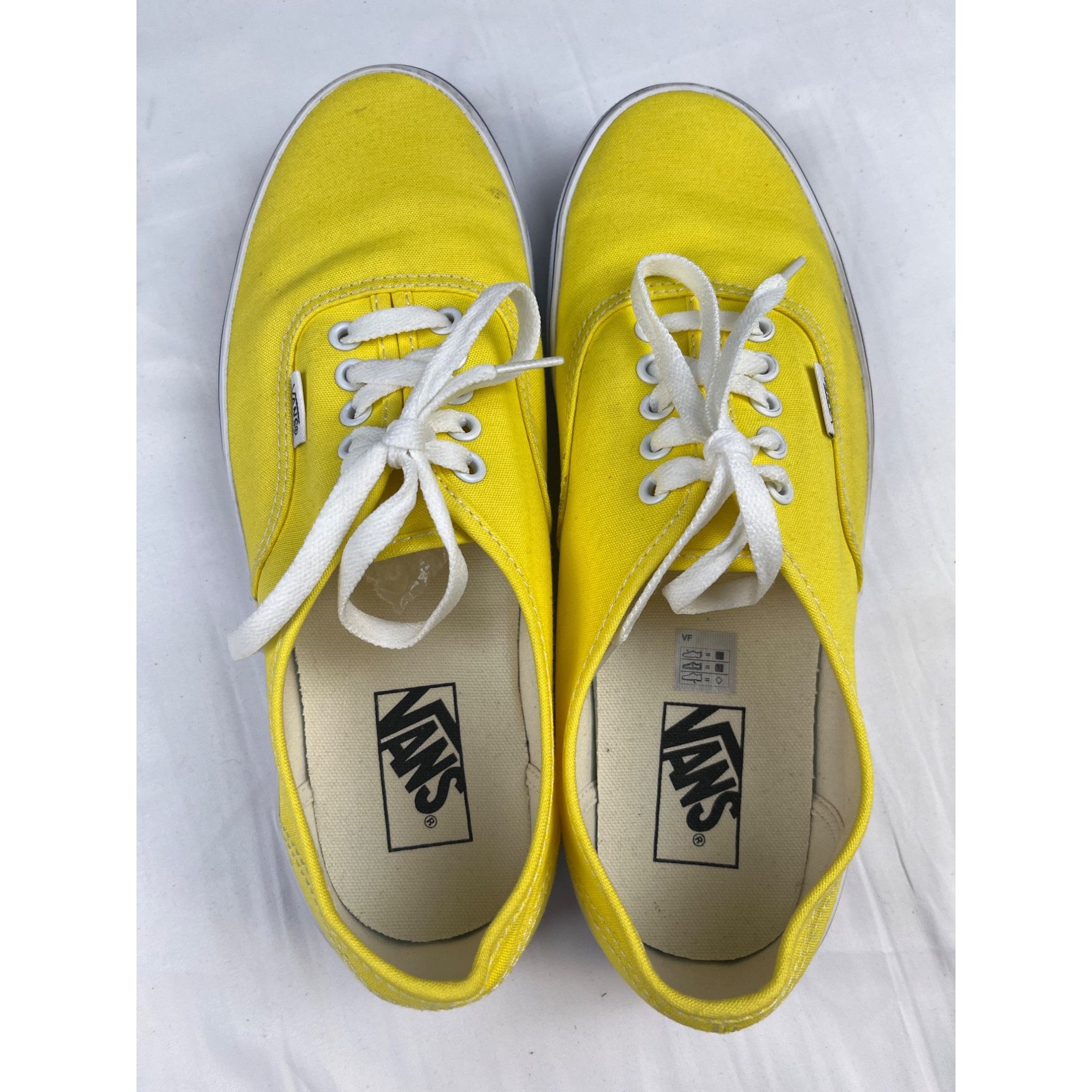 Vans Vans Lowtop Skate Shoes Unisex Yellow Size 8.5m 10.5w SKU 41 Size US 8.5 / EU 41-42 - 2 Thumbnail