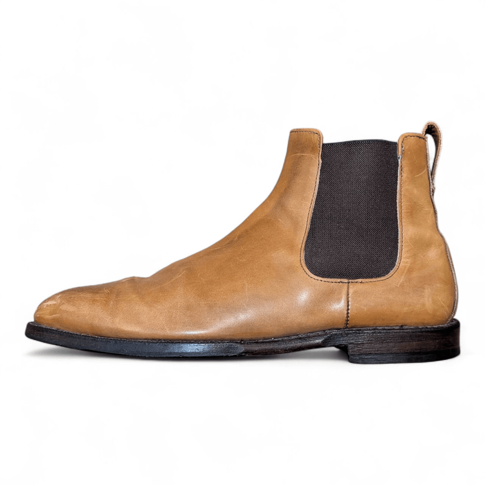 Allen Edmonds Allen Edmonds Liverpool Chelsea Boots 7523 Walnut Tan Size US 10.5 / EU 43-44 - 21 Thumbnail