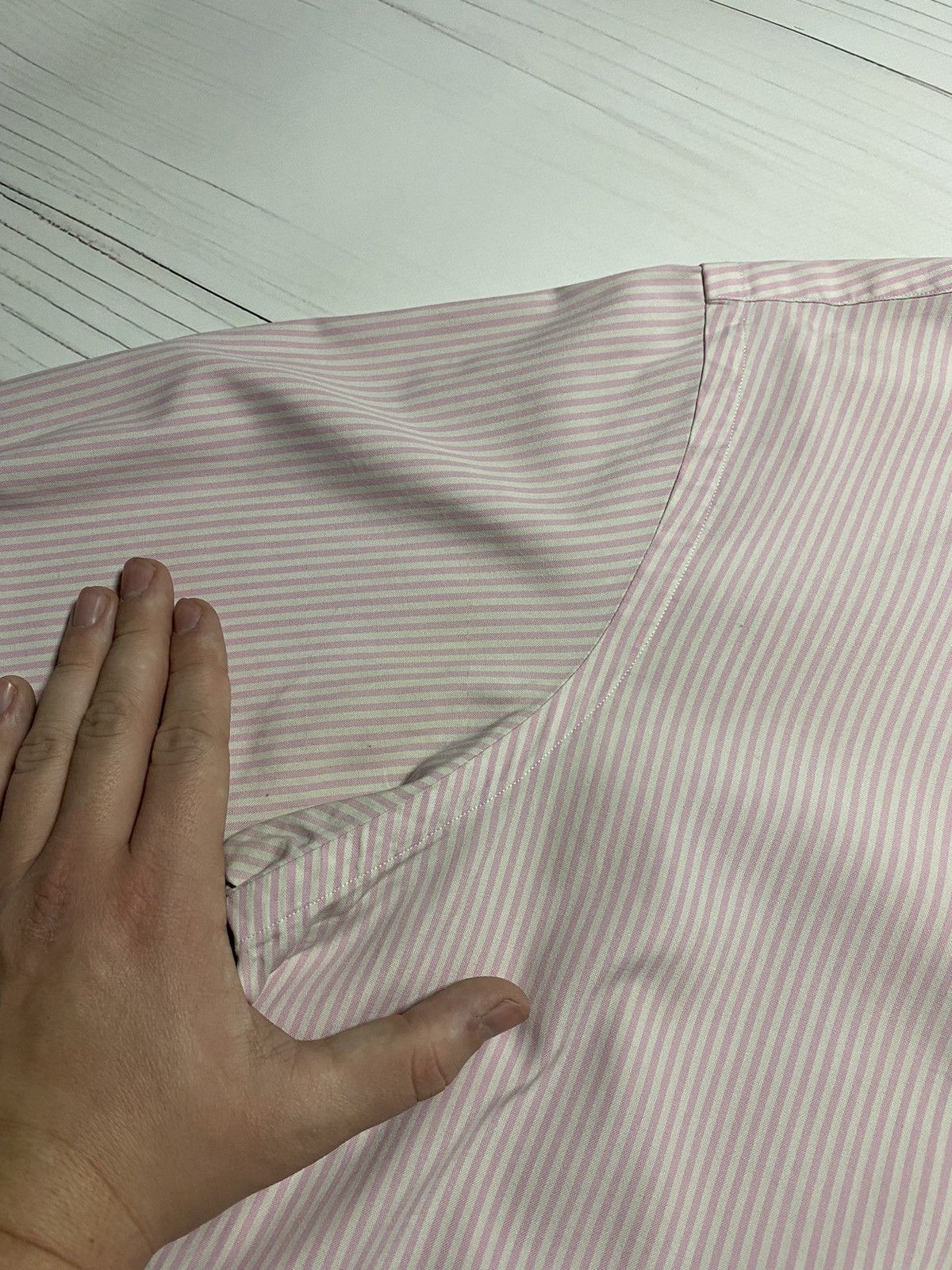 Polo Ralph Lauren Vintage Polo Ralph Lauren oversize striped button up t shirt Size US L / EU 52-54 / 3 - 9 Thumbnail
