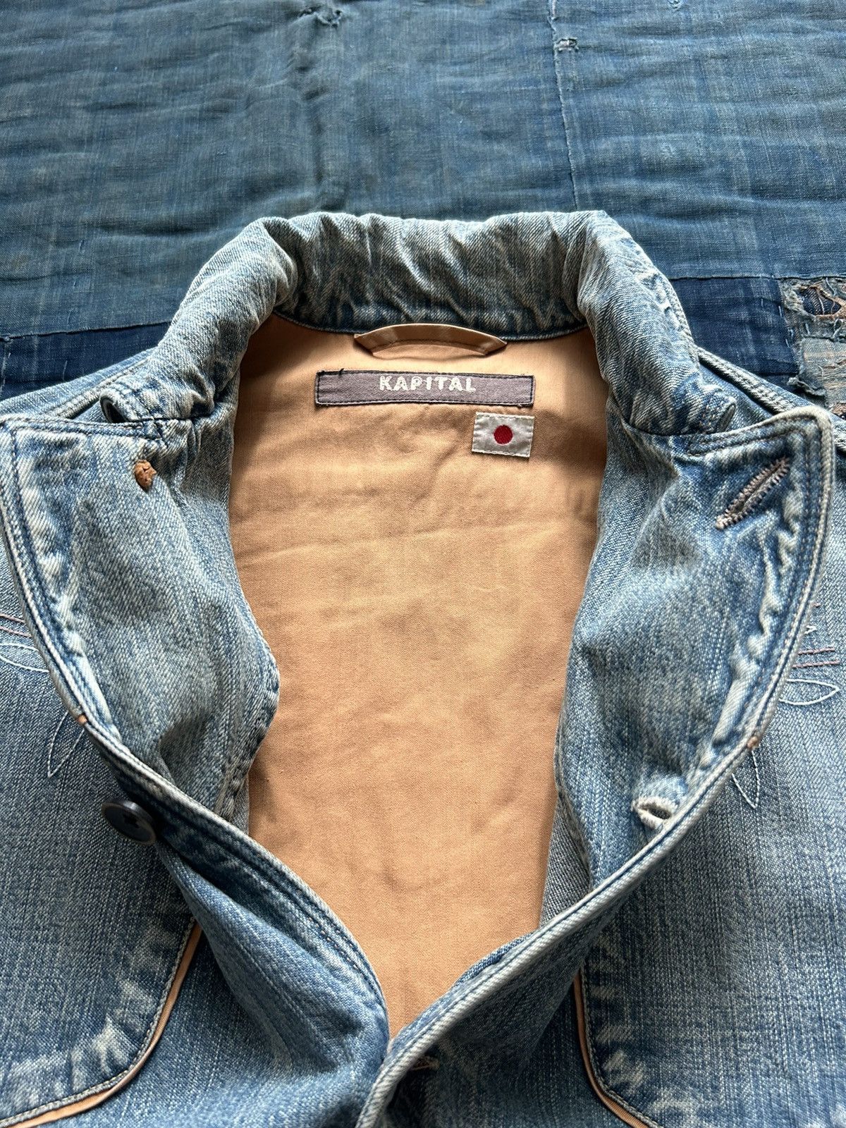 Kapital × Kapital Kountry Kapital naja embroidery denim jacket Size US M / EU 48-50 / 2 - 10 Thumbnail