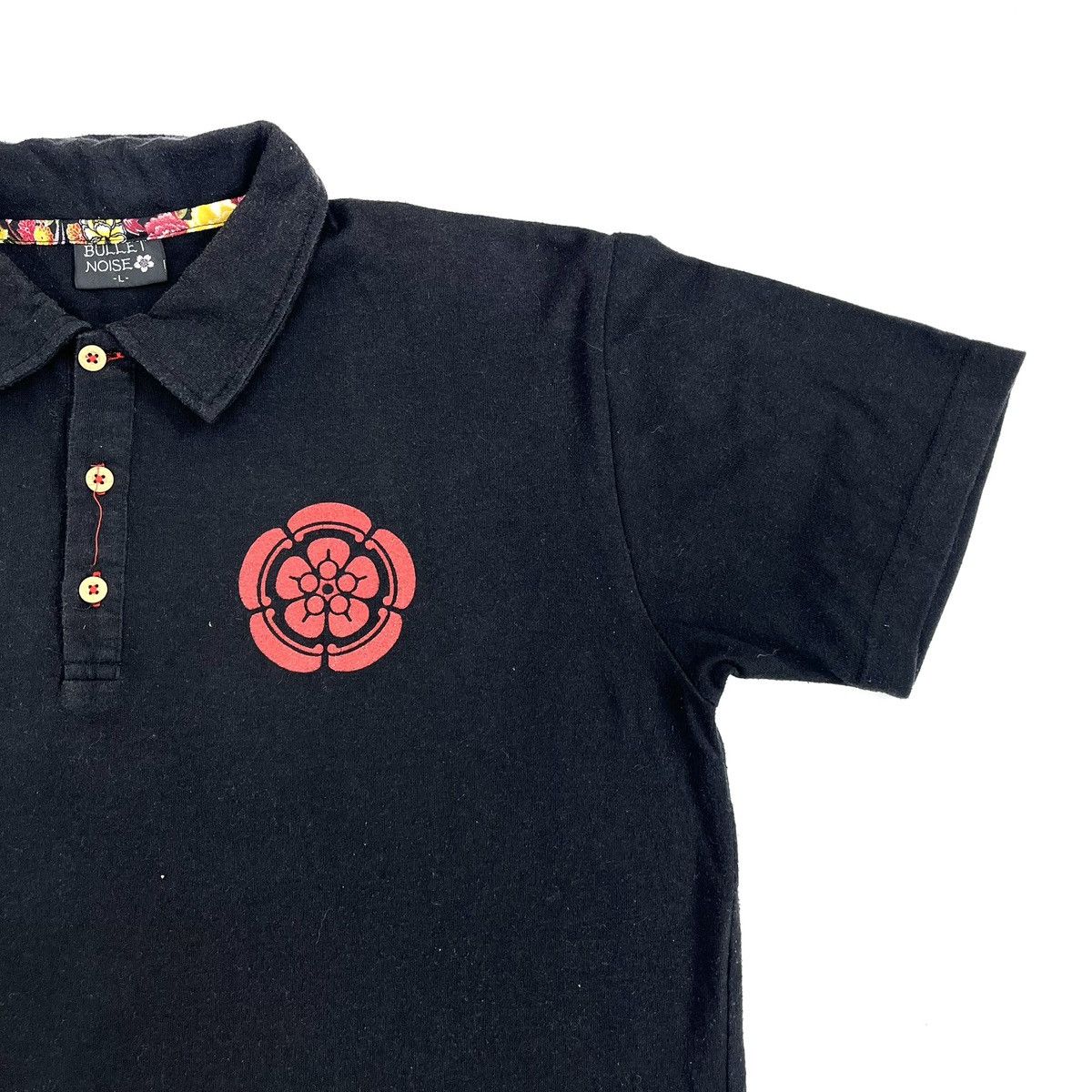 Bullet Noise Vintage Bullet Noise Koi Japanese Art Polo Shirt Ed Hardy Size US L / EU 52-54 / 3 - 10 Thumbnail
