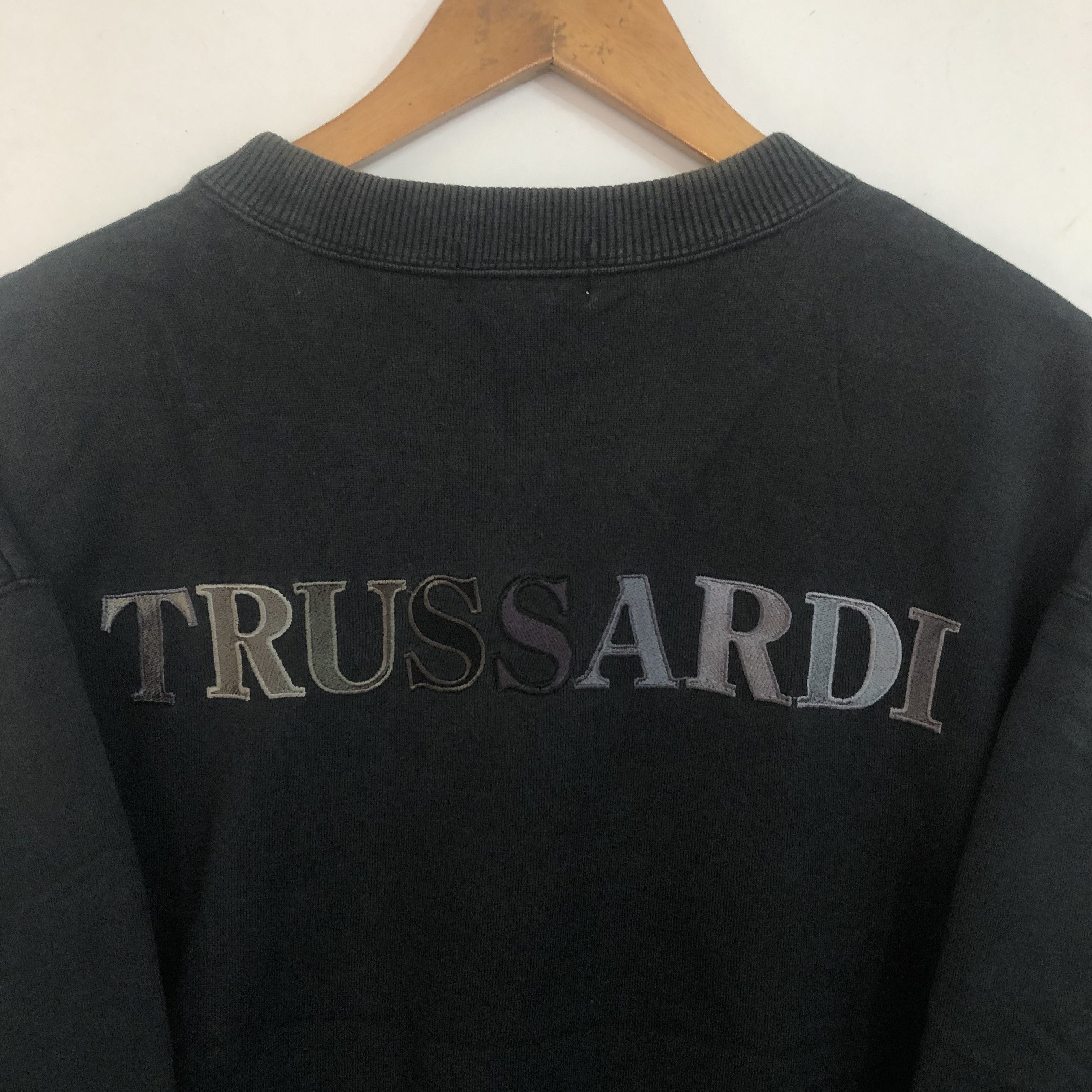 Trussardi Vintage Trussardi Sweatshirt Baggie Style Small Size Size US S / EU 44-46 / 1 - 5 Thumbnail