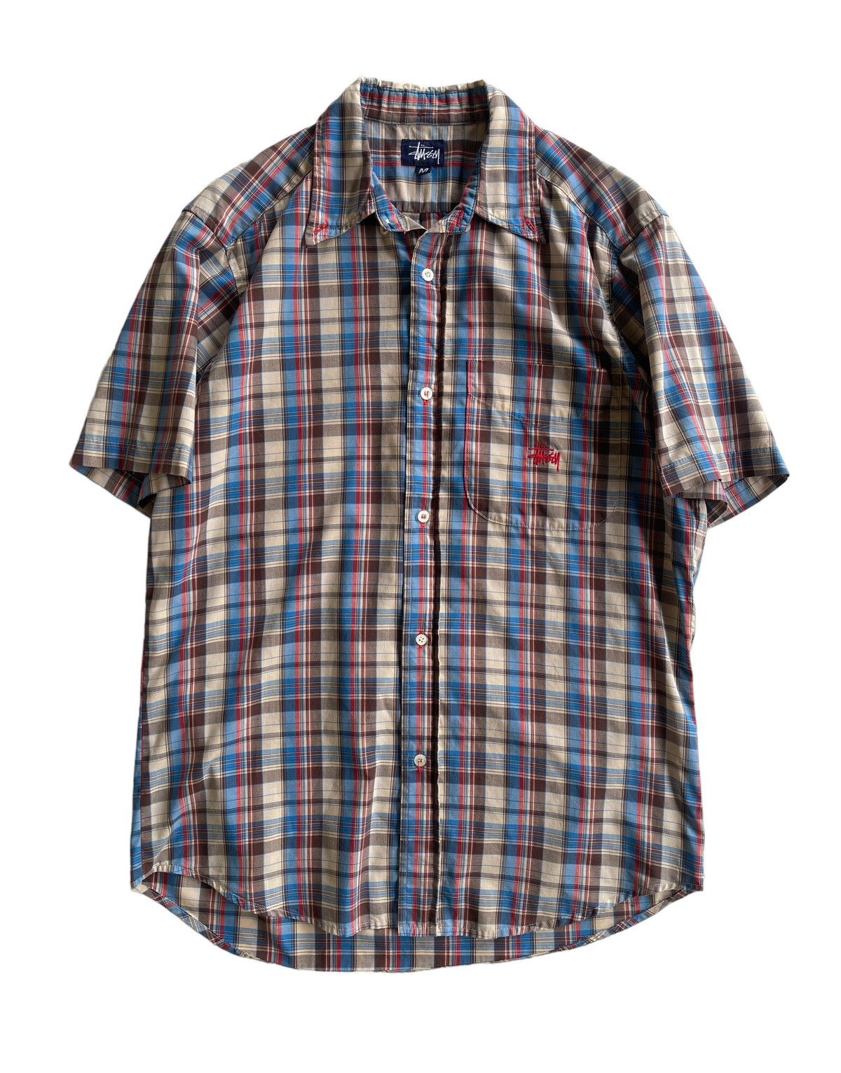 Stussy Vintage 90s Stussy Shirt Made in Usa Size US M / EU 48-50 / 2 - 1 Thumbnail