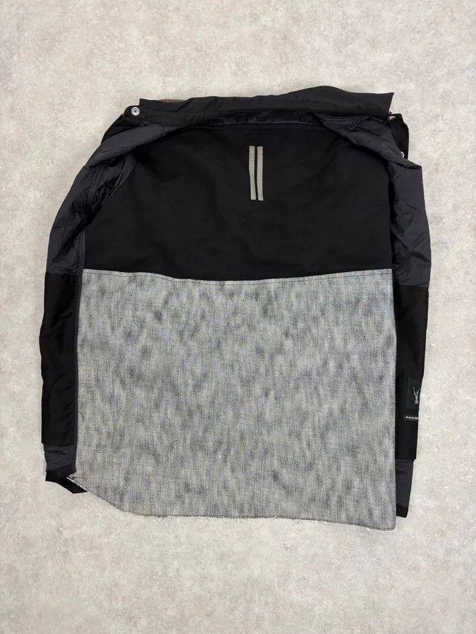 Rick Owens AW2019 Rick Owens Black Leather Back Panel Over Shirt Jacket Size US M / EU 48-50 / 2 - 7 Thumbnail