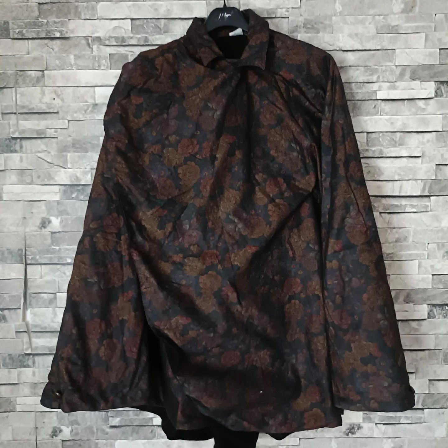 Trussardi × Vintage Vintage trussardi attire spa cape cocoon coat Size ONE SIZE - 1 Thumbnail