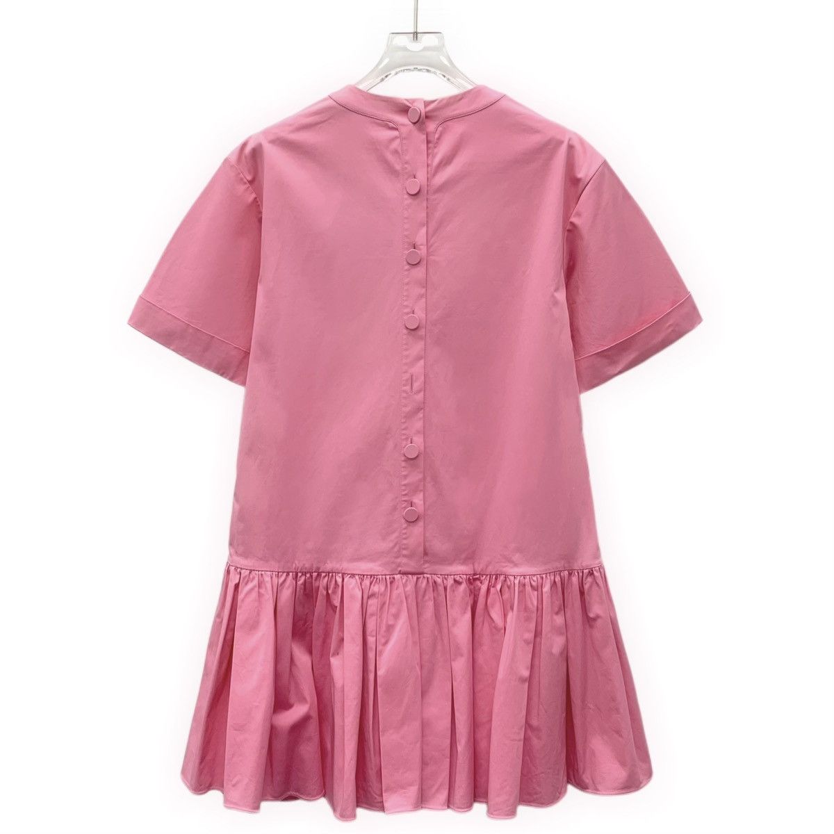 Dior Dior Pink Cotton Dress Size S / US 4 / IT 40 - 2 Thumbnail