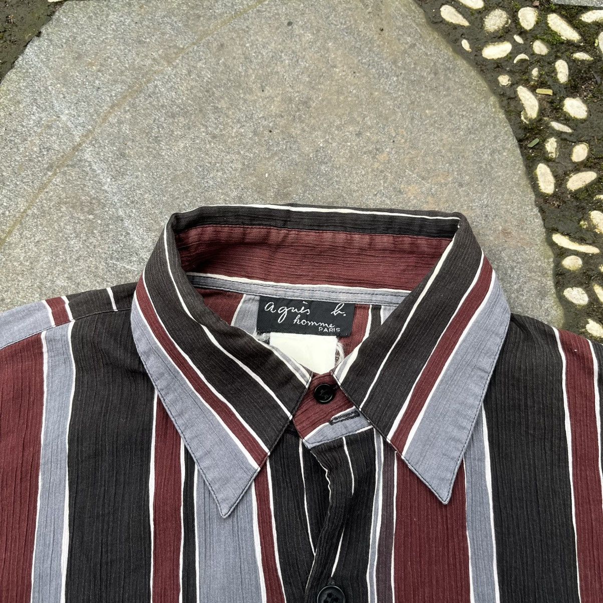 Issey Miyake 🇫🇷agnes b. homme Pleated Colourfull Button shirt Size US M / EU 48-50 / 2 - 5 Thumbnail