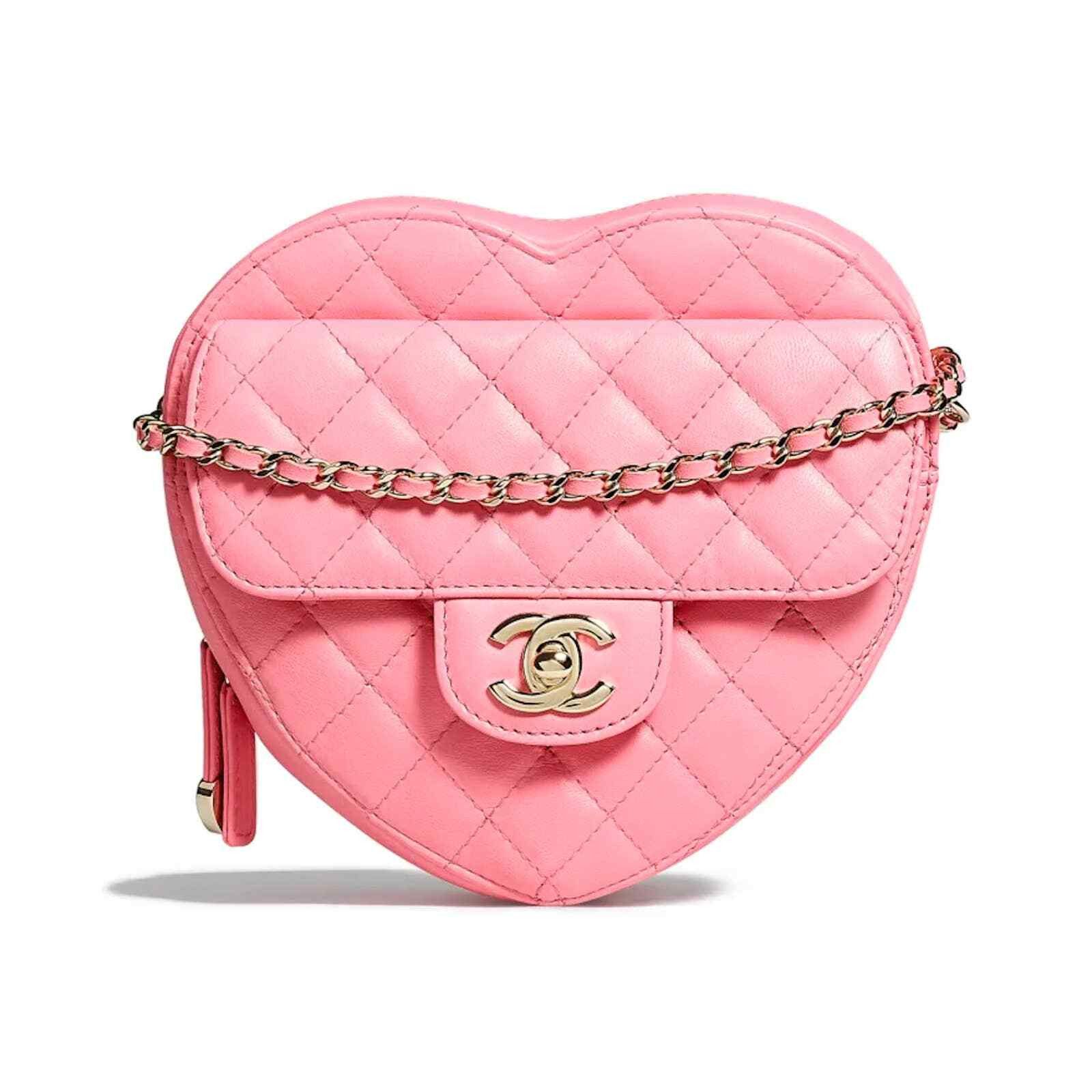 Chanel Chanel Large Heart Quilted Flap Chain Shoulder Crossbody Bag Size ONE SIZE - 1 Thumbnail