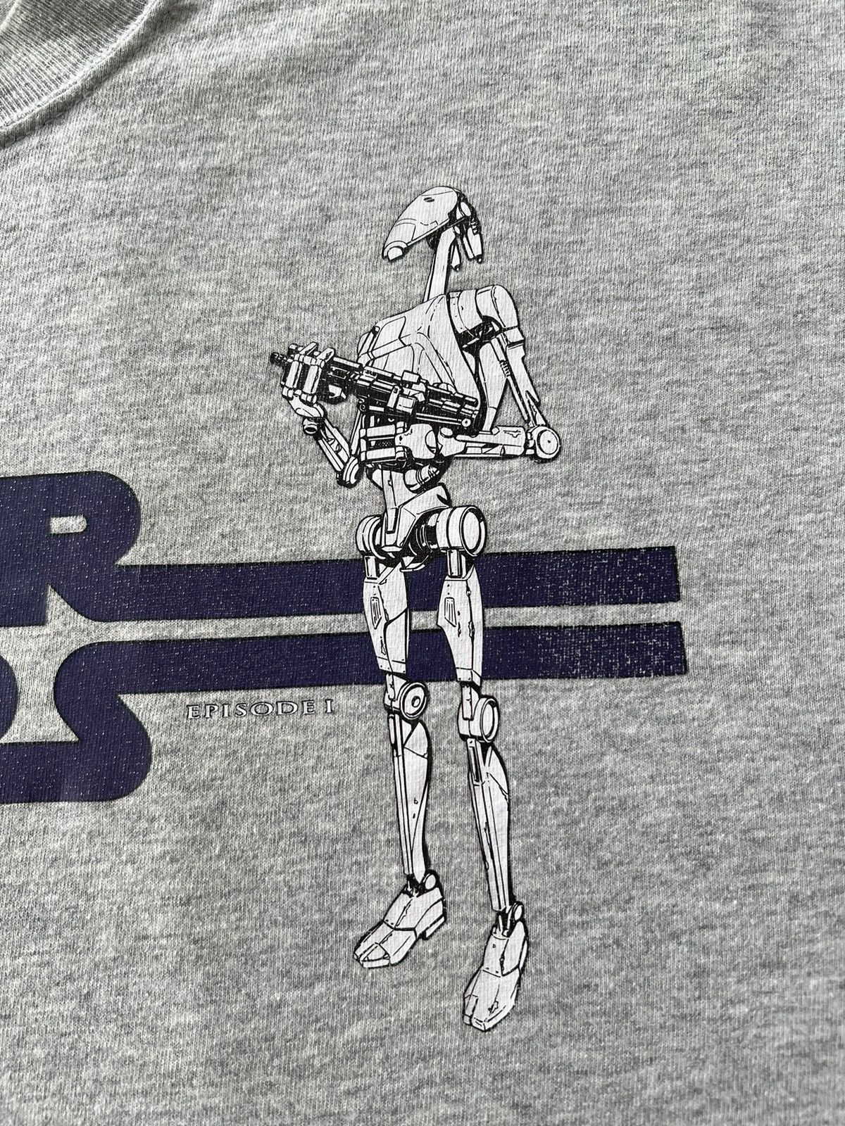 Vintage Vintage 90s Star Wars Episode 1 Battle Droid Movie T-shirt Size US L / EU 52-54 / 3 - 5 Thumbnail