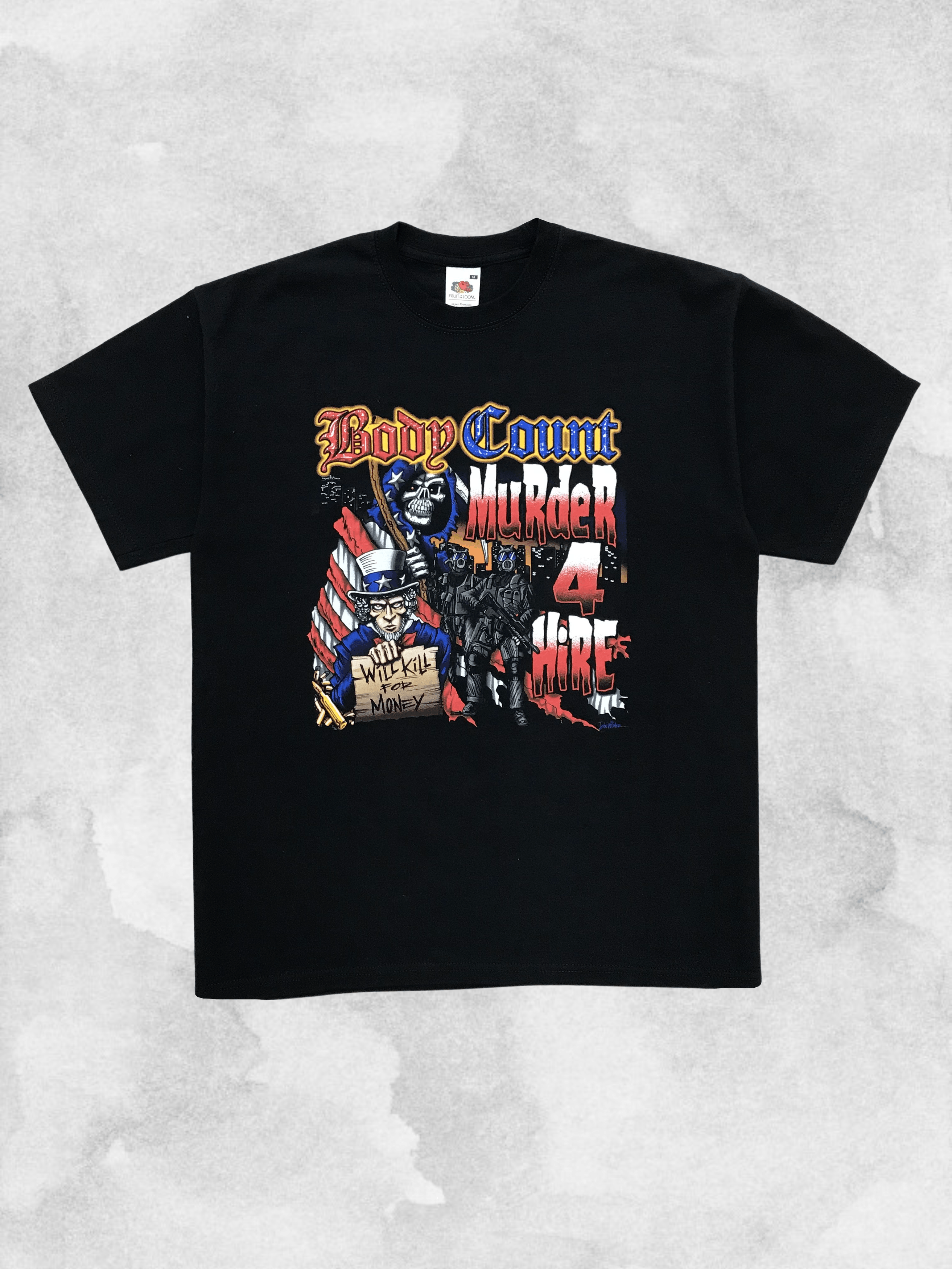 Band Tees BODY COUNT Murder 4 Hire 2006 Tour Vintage T-Shirt ICE-T Rap Size US M / EU 48-50 / 2 - 1 Thumbnail