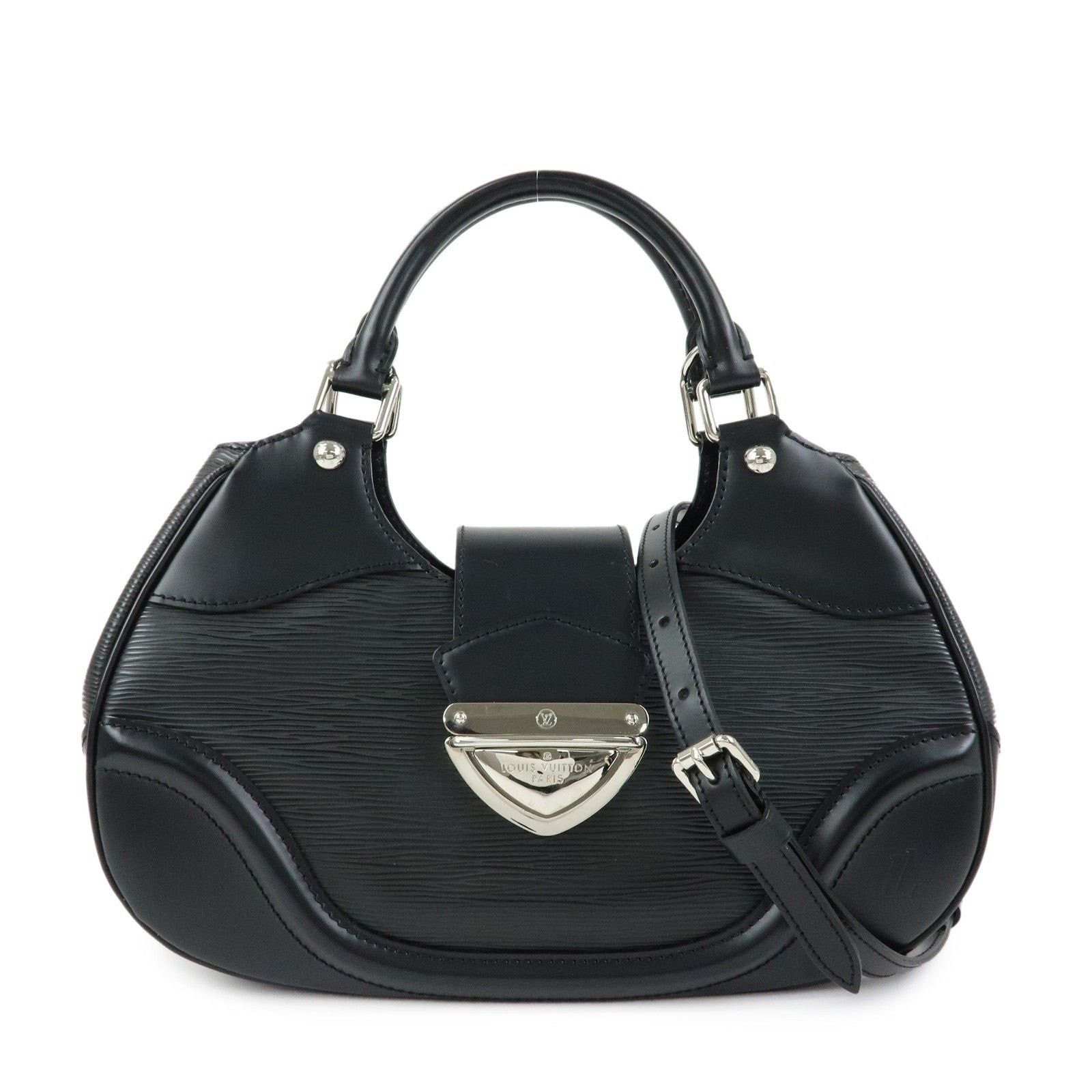 Louis Vuitton Louis Vuitton Epi Sac Montaigne Shoulder Bag Black Size ONE SIZE - 1 Thumbnail