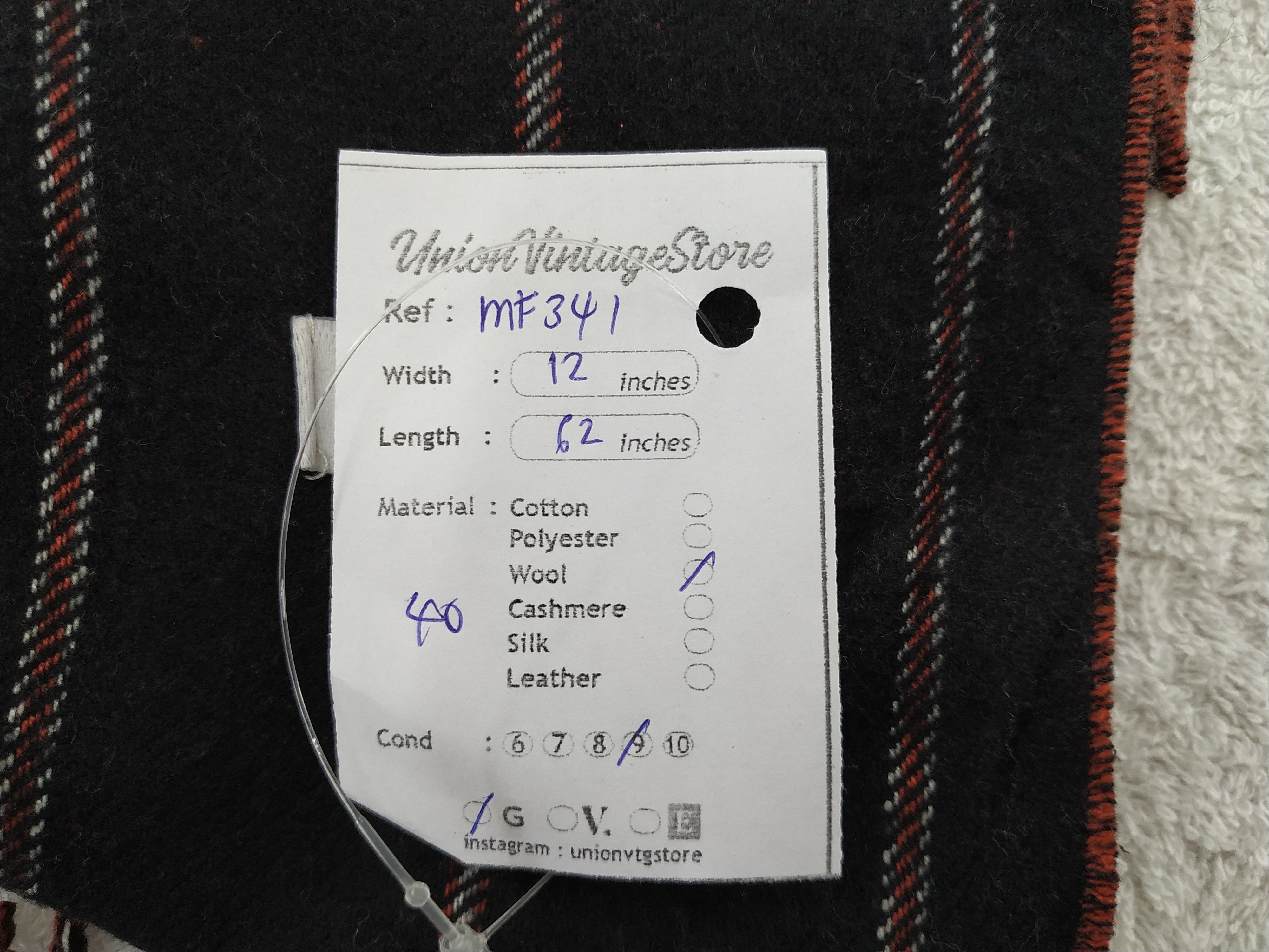 Takeo Kikuchi Vintage Takeo Kikuchi Scarf/Muffler/Neckwear MF341 Size ONE SIZE - 7 Thumbnail