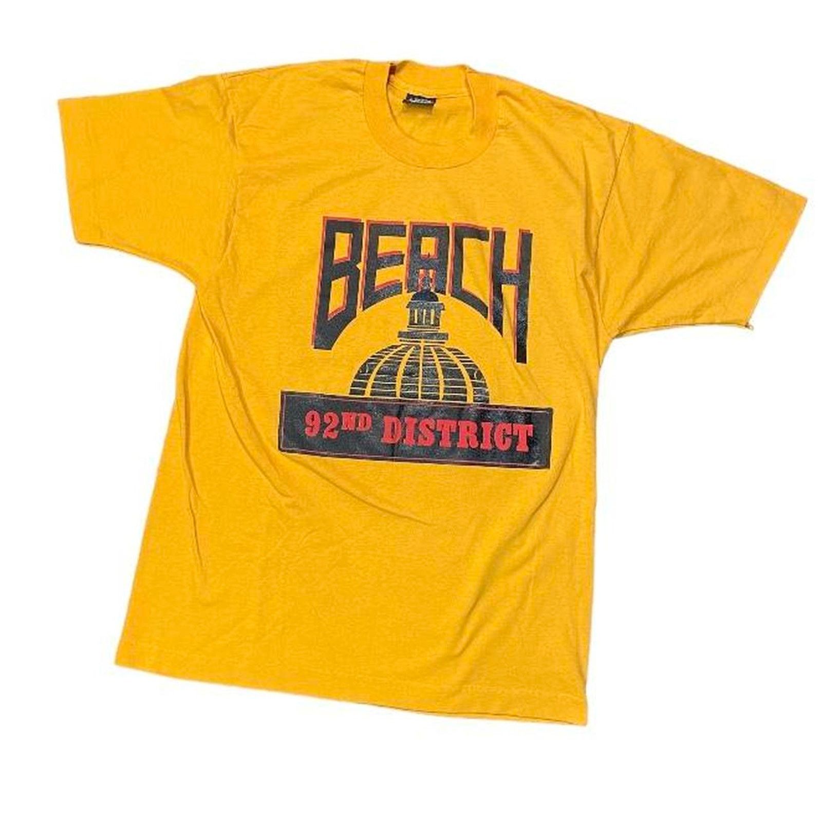 Other 90s yellow single stitch tee Size US L / EU 52-54 / 3 - 1 Thumbnail