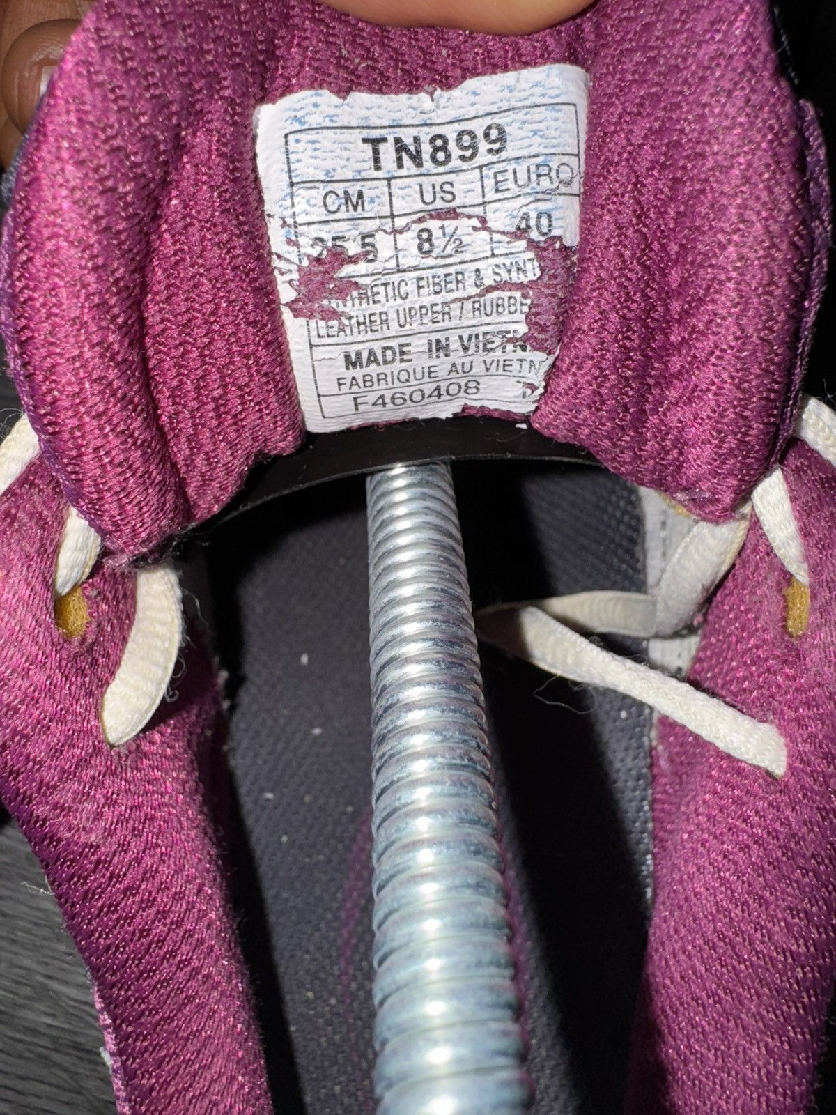 Asics Purple ASICS Size US 8.5 / IT 38.5 - 6 Thumbnail