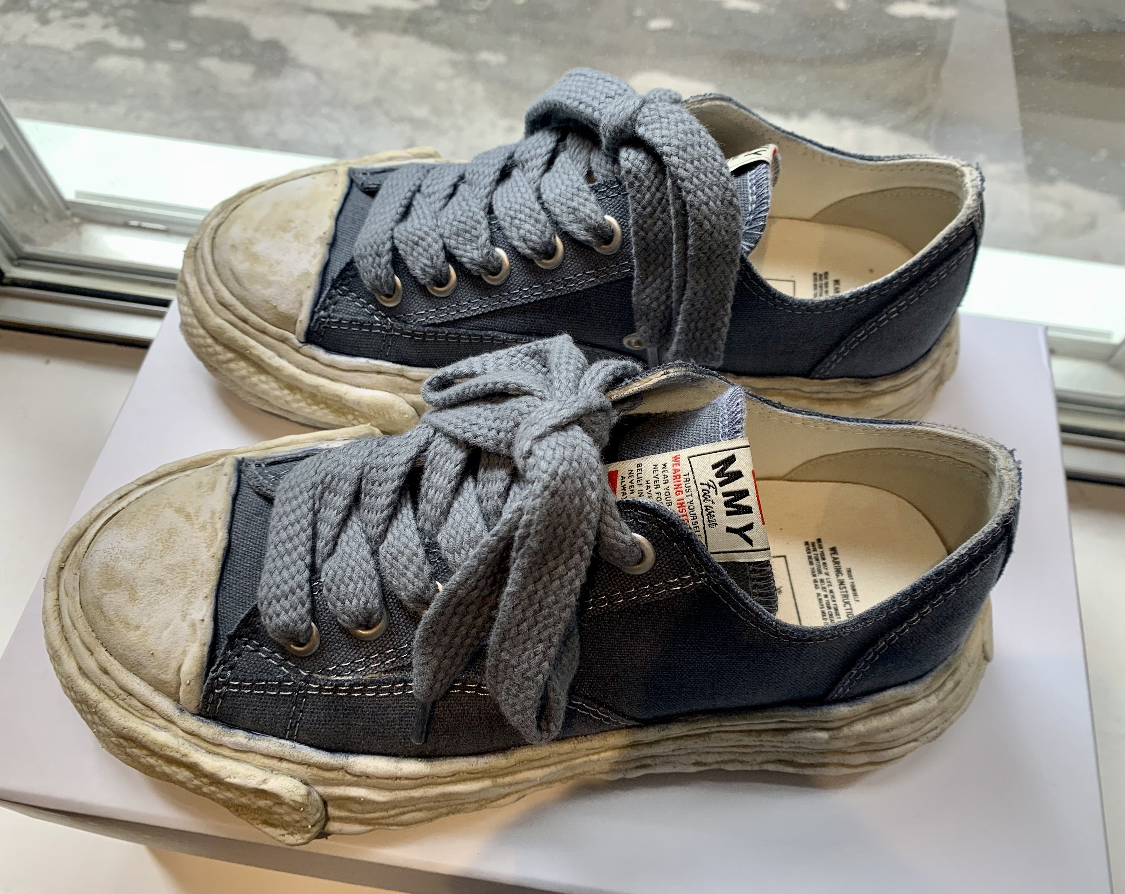 Maison MIHARA YASUHIRO Peterson 23 OG - A12FW706 Size US 7 / EU 40 - 12 Thumbnail