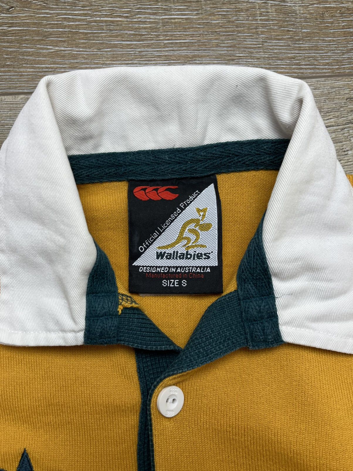 Canterbury of New Zealand VTG CANTERBURY WALLABIES AUSTRALIA 2003 RUGBY LONG SLEEVE Size US S / EU 44-46 / 1 - 6 Thumbnail