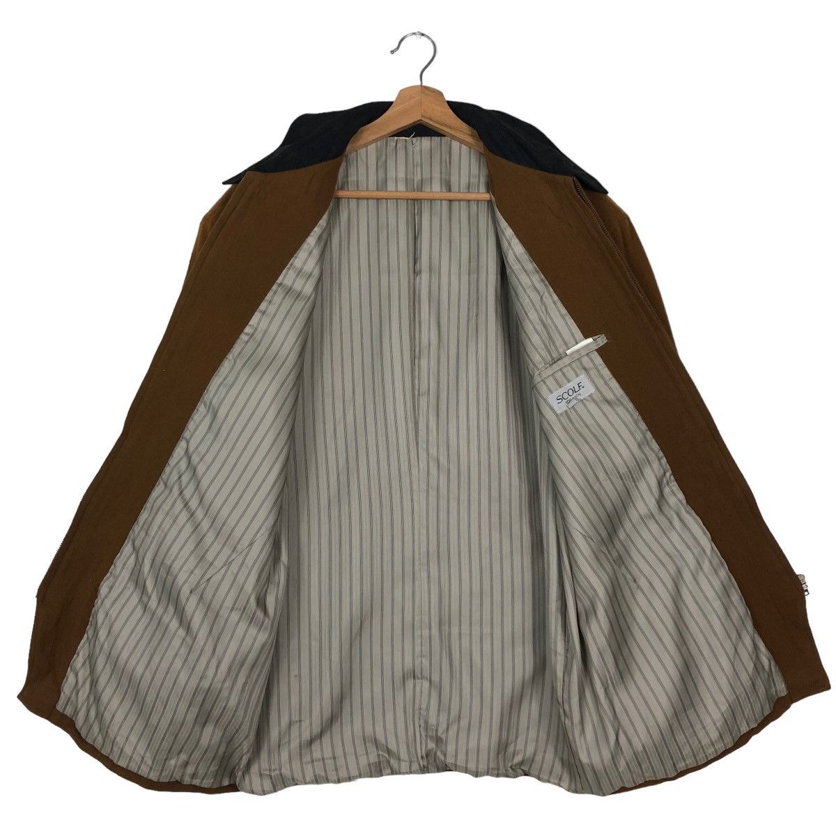 Japanese Brand 🔥90’s Wool Bomber Jacket Scolf For Men Issey Miyake Size US M / EU 48-50 / 2 - 10 Thumbnail