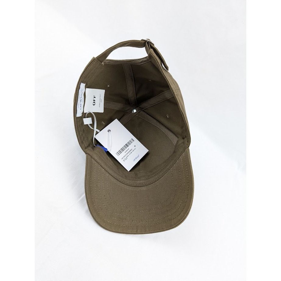 Off-White o1rshd1 Size: M OW Drill Baseball Cap Army in Green / White Size ONE SIZE - 14 Thumbnail
