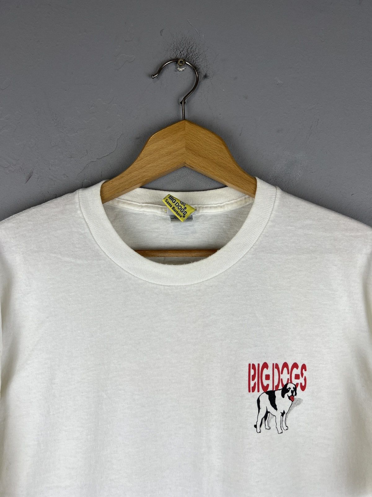 Other Vintage 1995 Big Dogs Bad Dog Single Stitch Tee Size US L / EU 52-54 / 3 - 6 Thumbnail