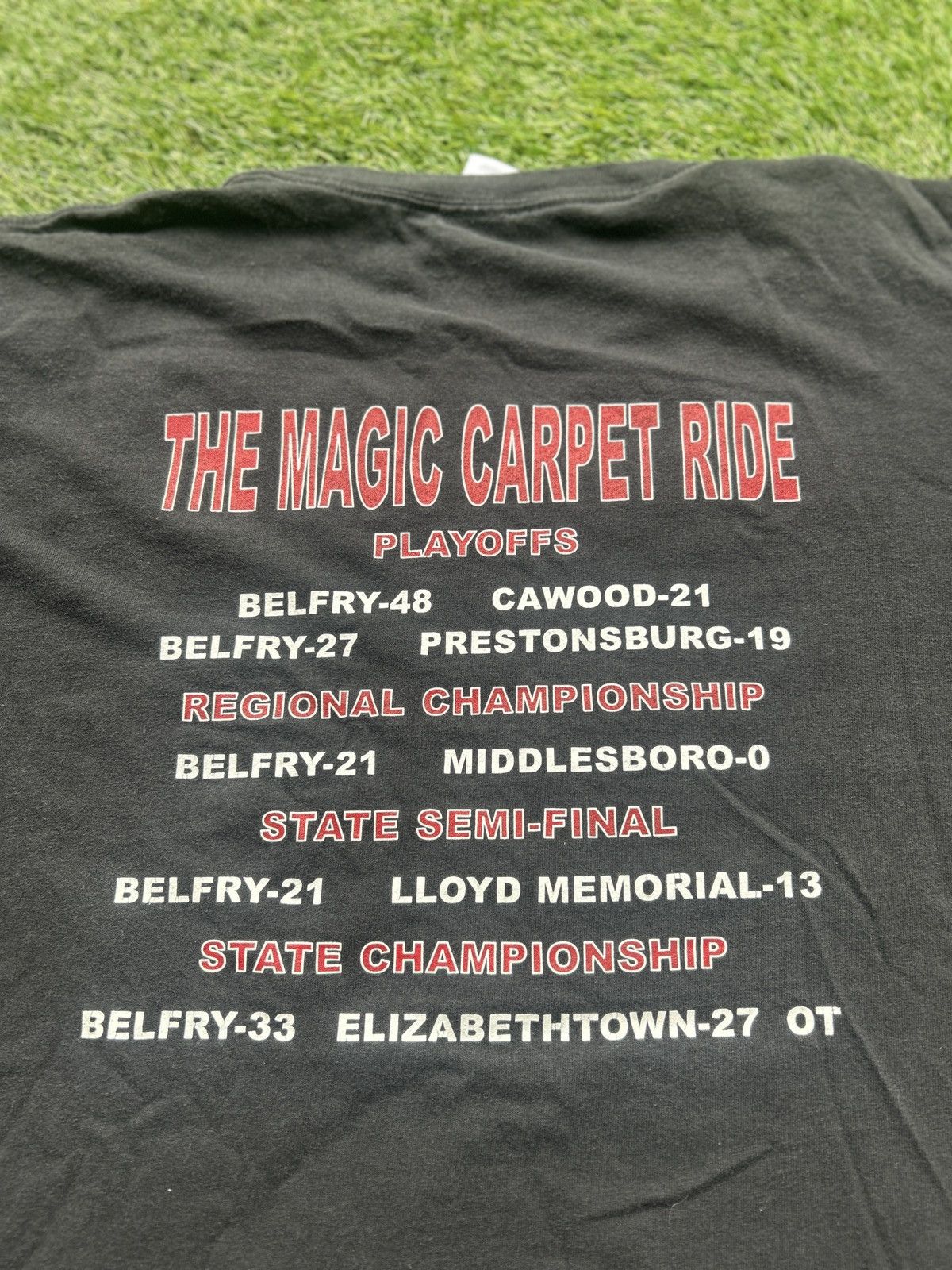 Vintage Vintage 2003 Belfry State Champs T-Shirt Size US XXL / EU 58 / 5 - 5 Thumbnail