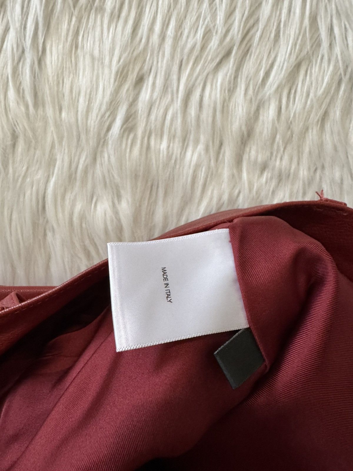 Enfants Riches Deprimes Enfants Riches Deprimes Flare Leather Pants Red 34 Size US 34 / EU 50 - 6 Thumbnail