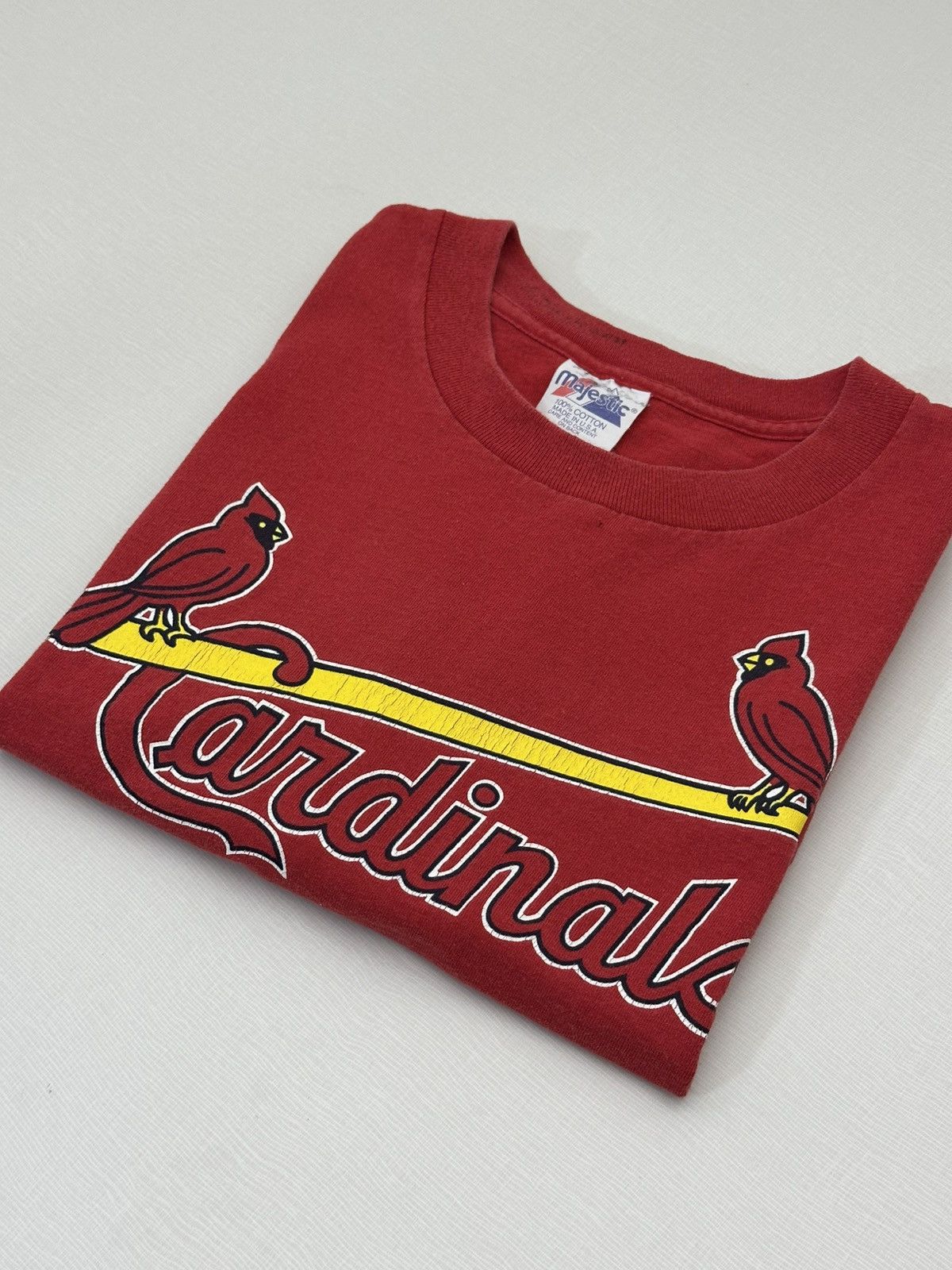 Majestic Vintage 90s St. Louis Cardinals Tshirt MLB Majestic Size XL Size US XL / EU 56 / 4 - 7 Thumbnail