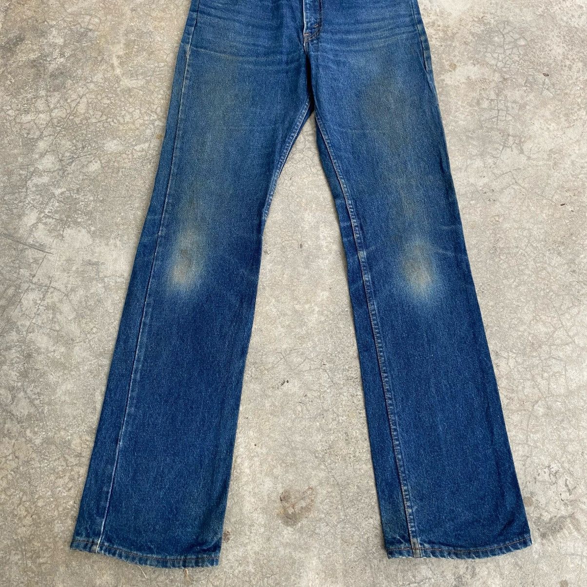 Levi's Vintage 90’s Levis 517 Orange Tab Faded Blue Flared Jeans Size US 32 / EU 48 - 3 Thumbnail