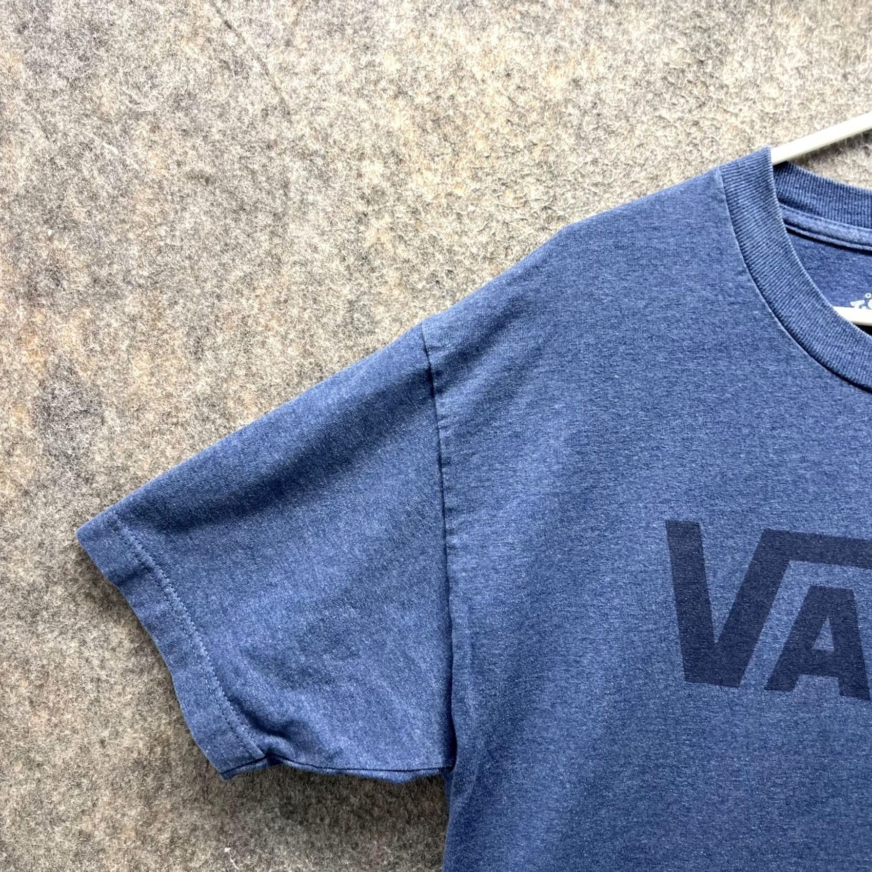 Vans Vans Shirt Men Large Adult Heather Blue Casual Tee Crewneck Classic Logo Size US L / EU 52-54 / 3 - 5 Thumbnail