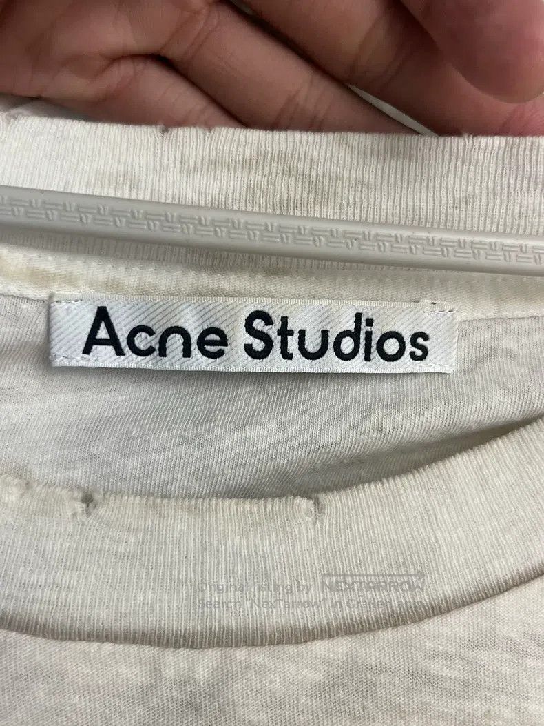 Acne Studios Acne Studios 1996 Letter Print Vintage Long Sleeve T-Shirt Size US L / EU 52-54 / 3 - 3 Thumbnail