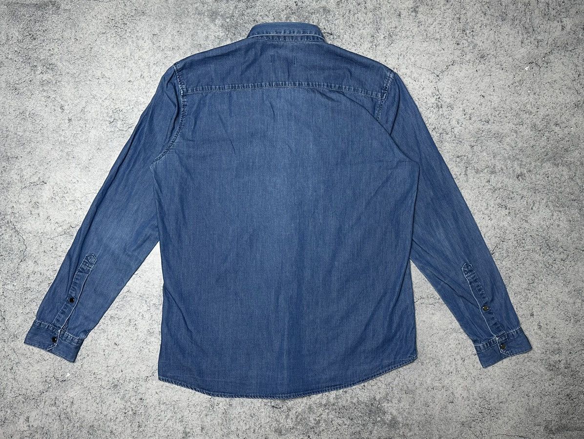 H&M × Versace Versace x H&M Denim Jeans Long Sleeve Shirt Size US L / EU 52-54 / 3 - 13 Thumbnail