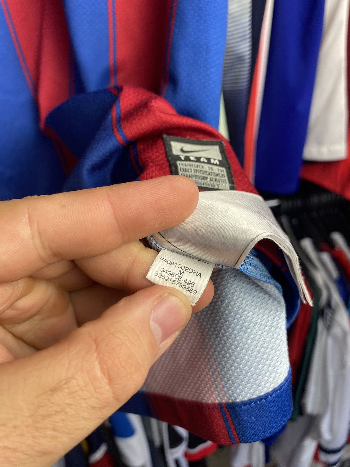 Nike 2009/10 NIKE BARCELONA 10 MESSI SOCCER FOOTBALL JERSEY SHIRT Size US M / EU 48-50 / 2 - 10 Thumbnail