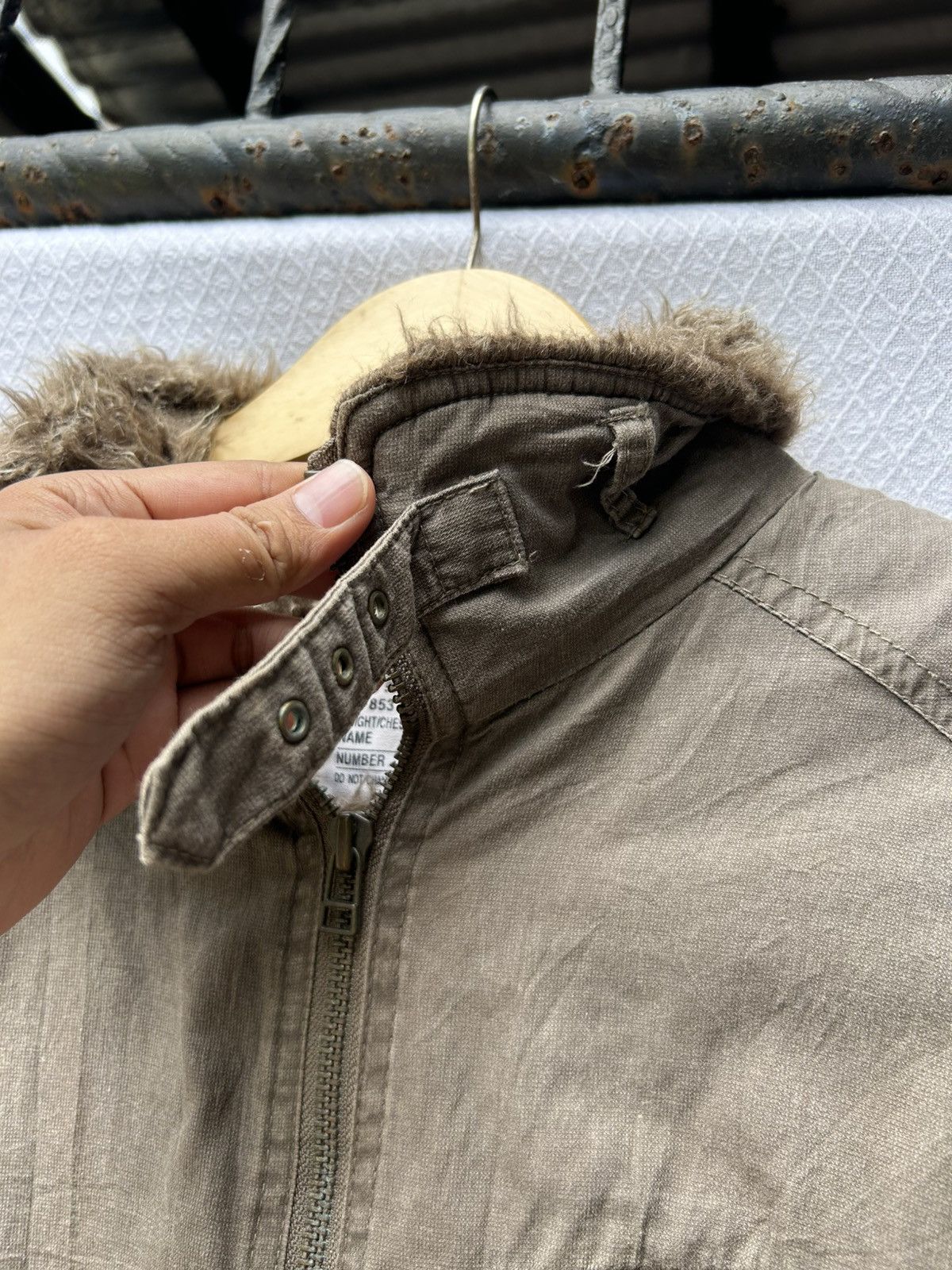 Isamu Katayama Backlash × Japanese Brand × KMRii Faux fur zip jacket parka japanese style Ifsixwasnine LGB Size US L / EU 52-54 / 3 - 8 Thumbnail