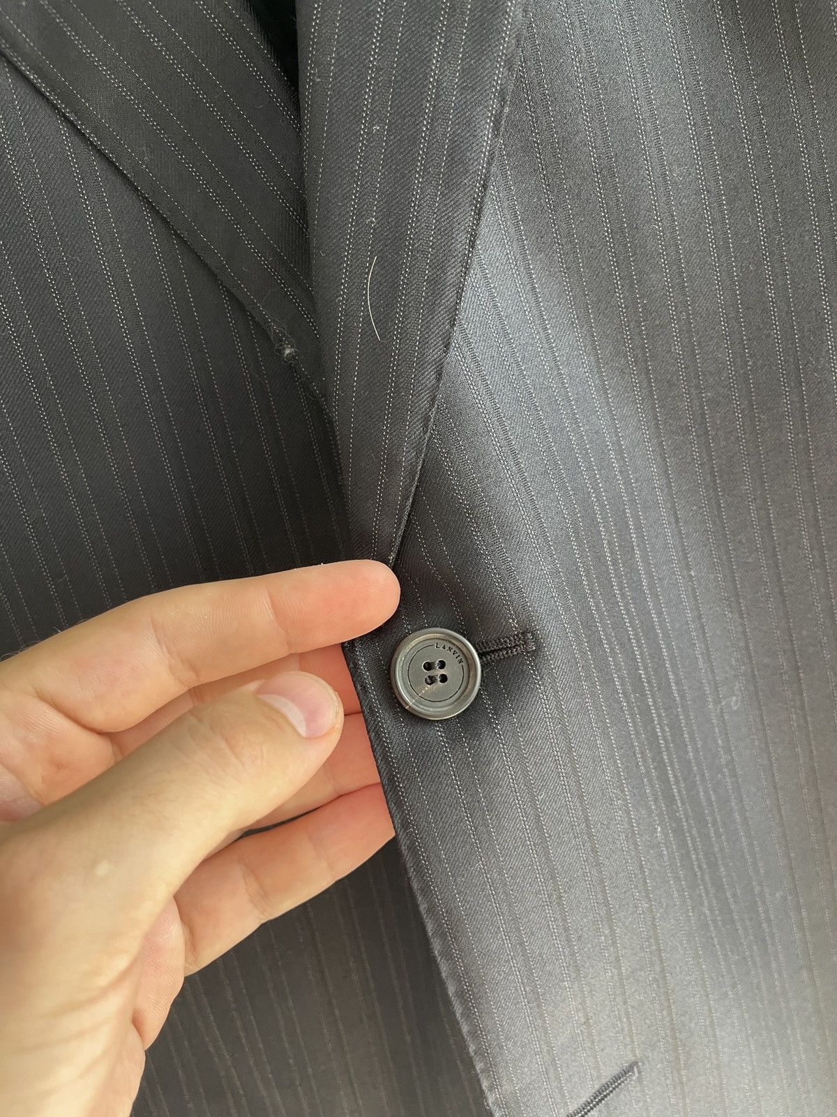 Lanvin Lanvin 15 Faubourg striped blazer 2 button sport coat Size 48R - 5 Thumbnail